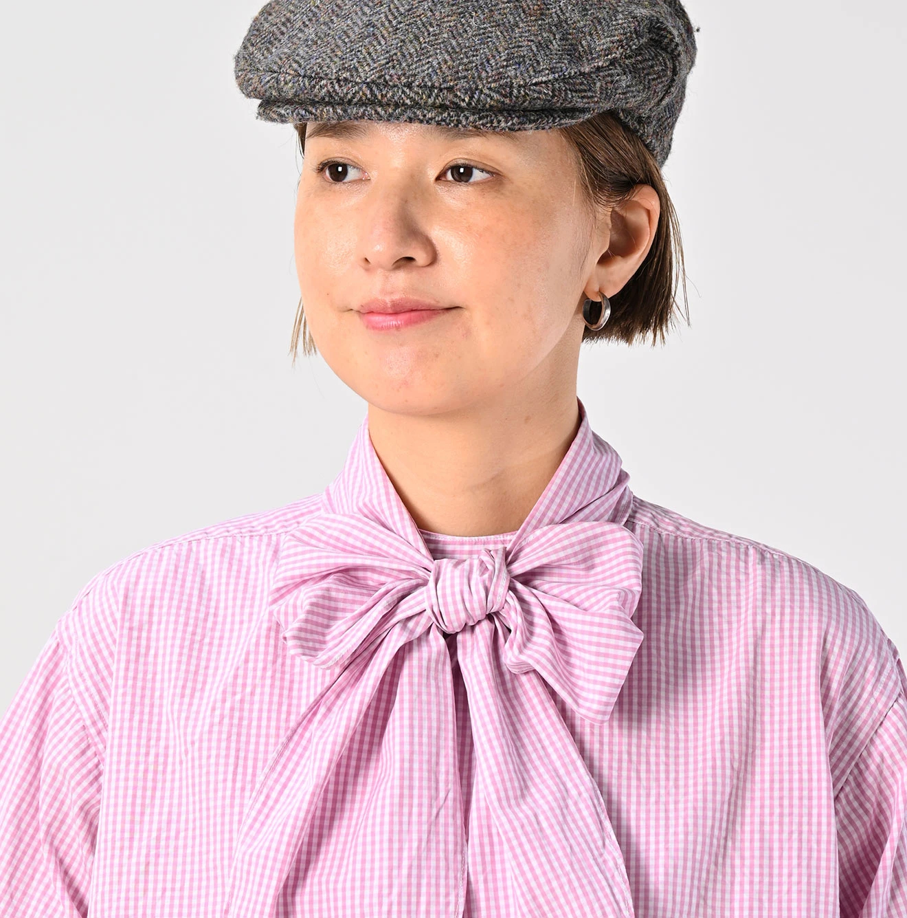 45R(フォーティファイブアール) |180番三子のリボンブラウス