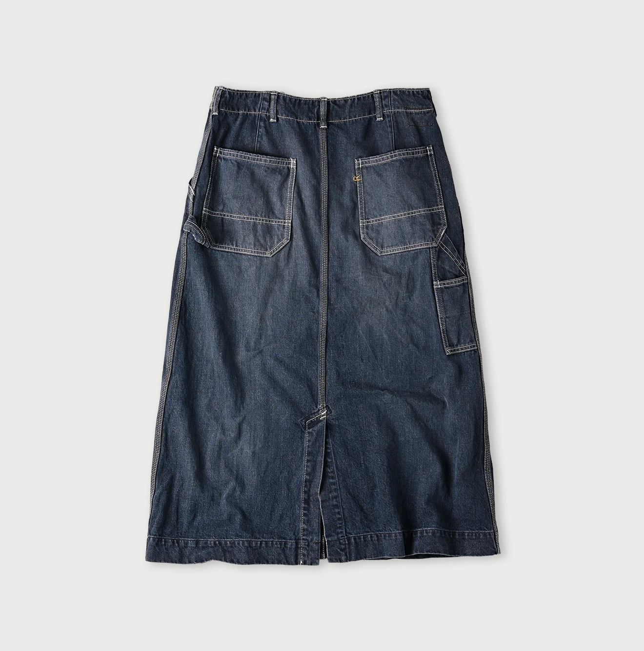 45R(フォーティファイブアール) |ツイードデニムのペインタースカート（重）