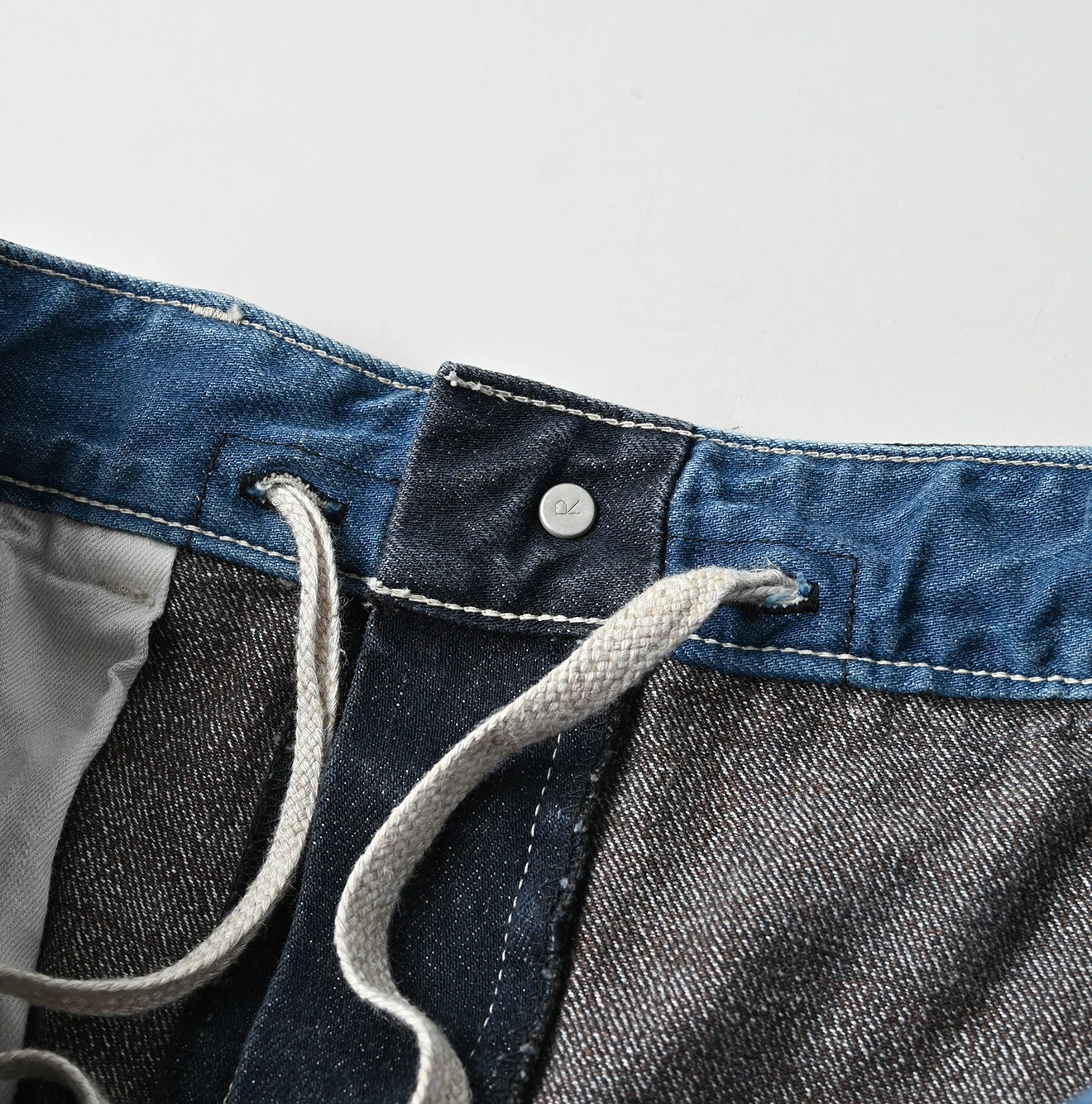 45R(フォーティファイブアール) |ツイードデニムのペインタースカート（重）