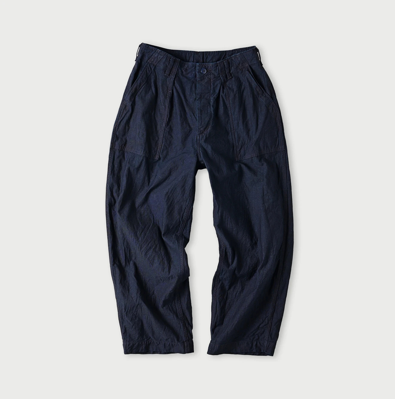 45R(フォーティファイブアール) |バックサテンの908ワイドベイカーパンツ（インディゴ）