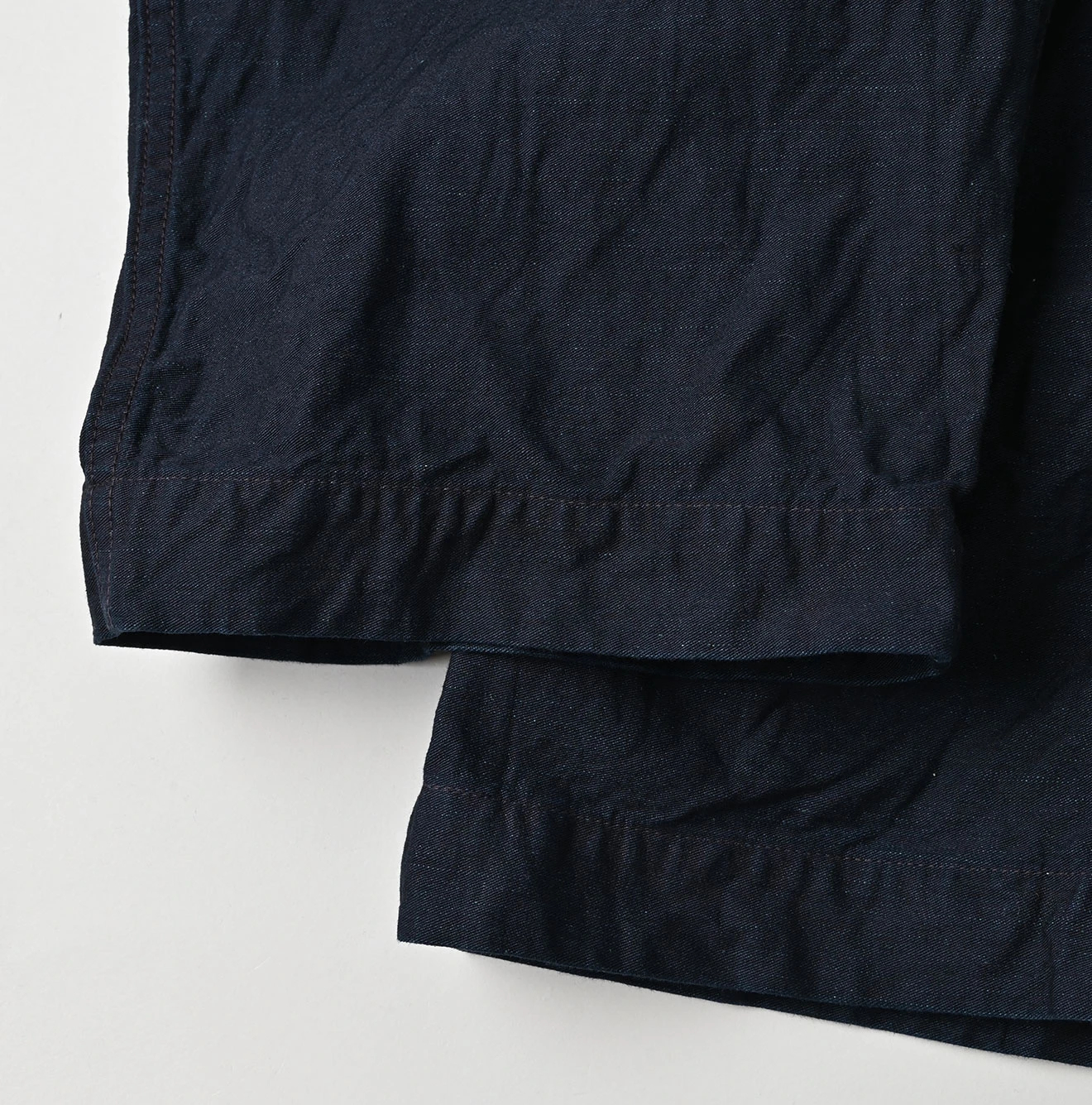 45R(フォーティファイブアール) |バックサテンの908ワイドベイカーパンツ（インディゴ）