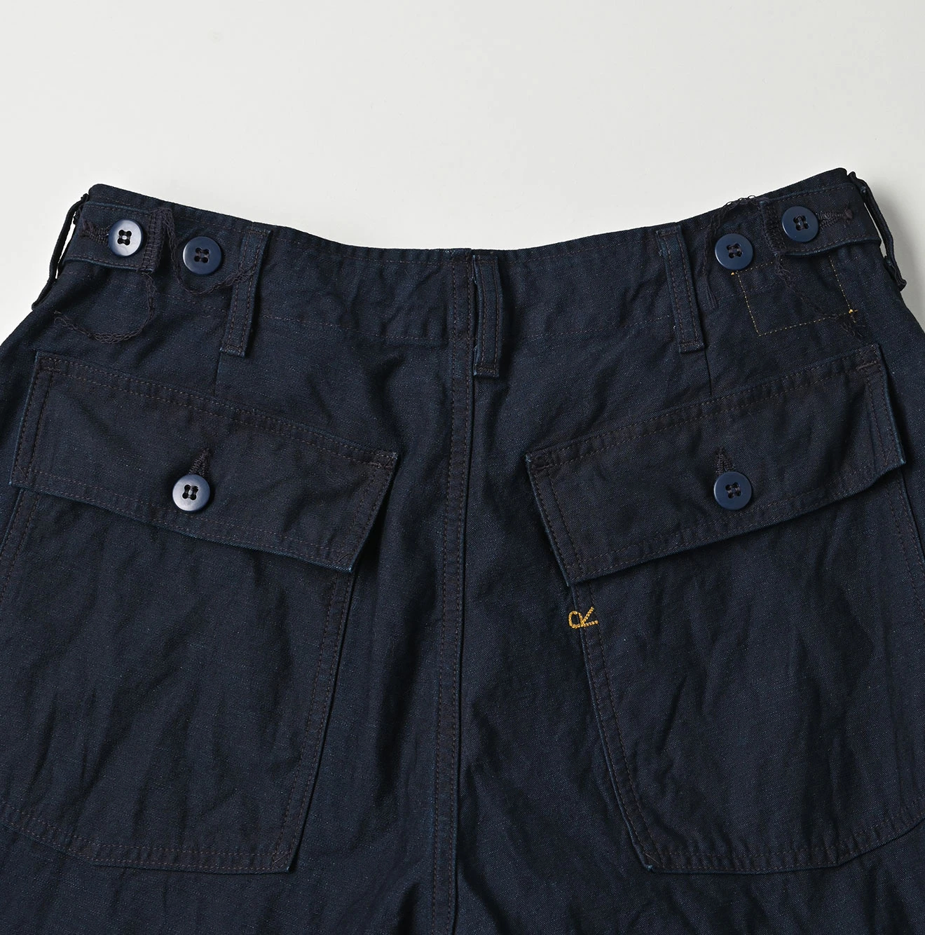 45R(フォーティファイブアール) |バックサテンの908ワイドベイカーパンツ（インディゴ）