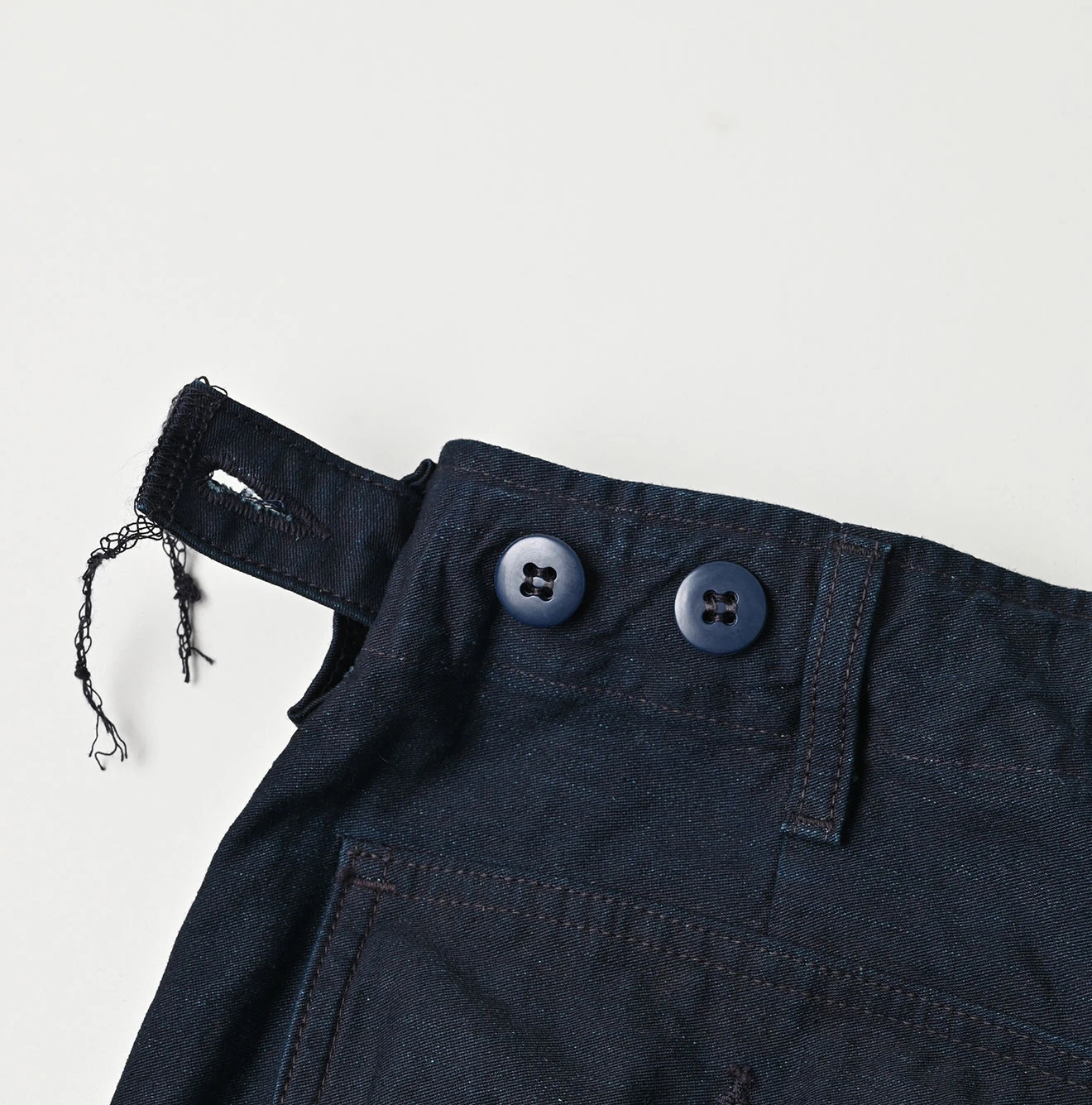 45R(フォーティファイブアール) |バックサテンの908ワイドベイカーパンツ（インディゴ）