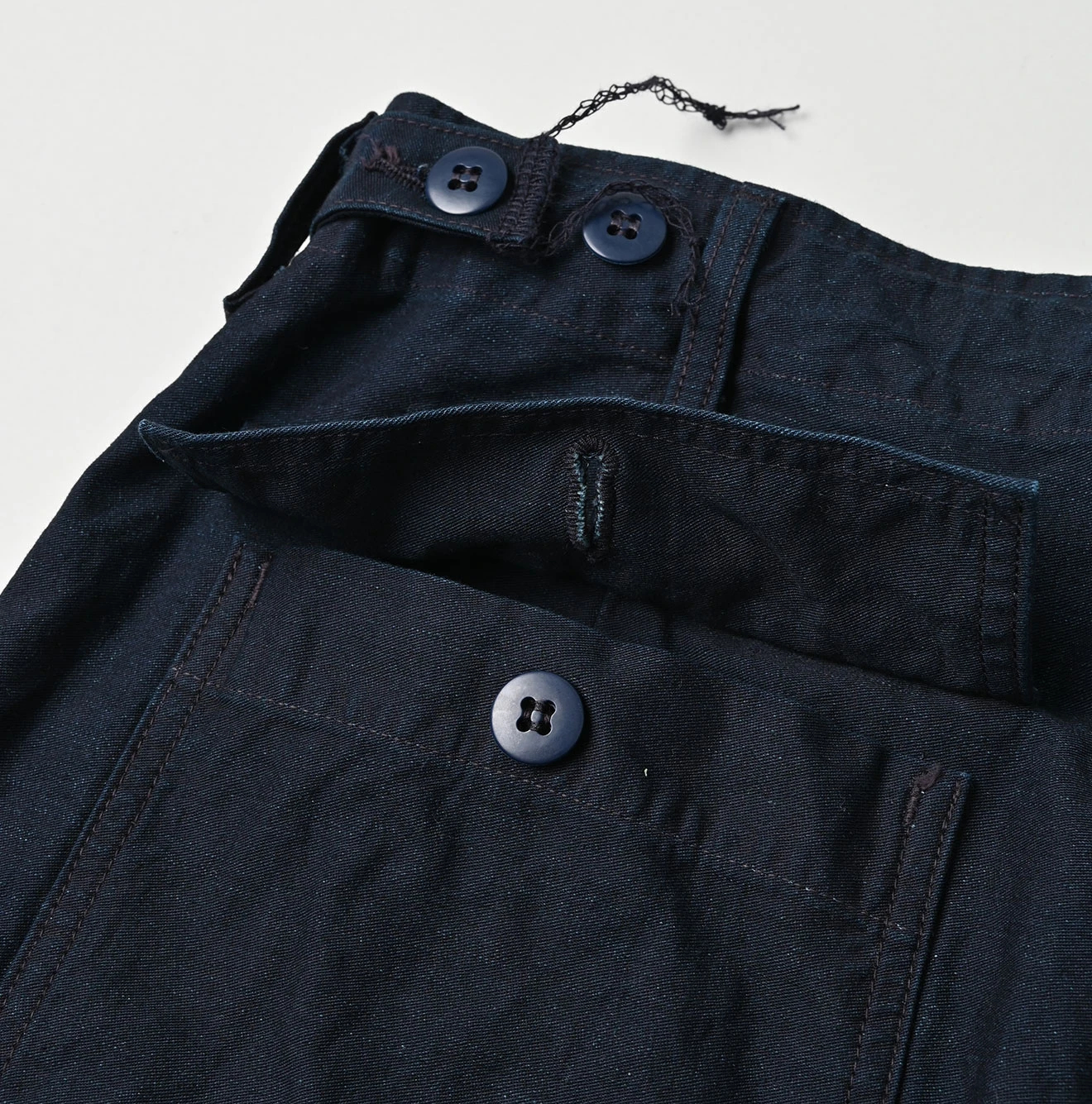 45R(フォーティファイブアール) |バックサテンの908ワイドベイカーパンツ（インディゴ）