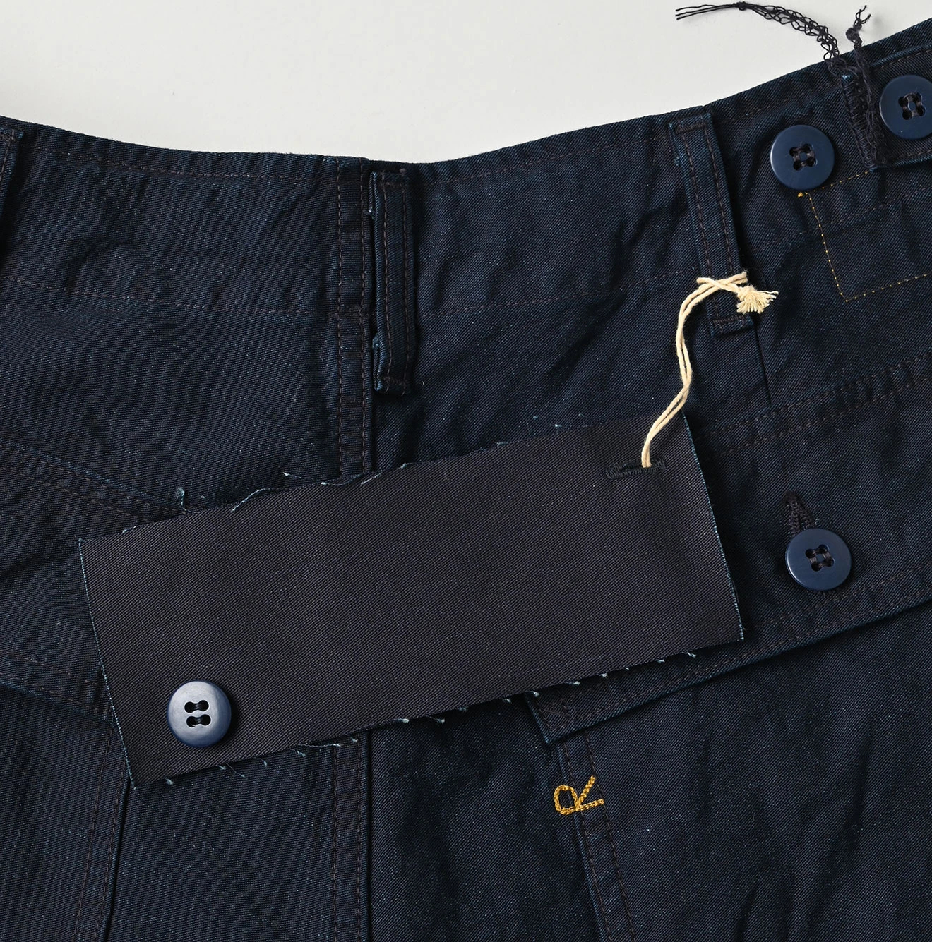 45R(フォーティファイブアール) |バックサテンの908ワイドベイカーパンツ（インディゴ）