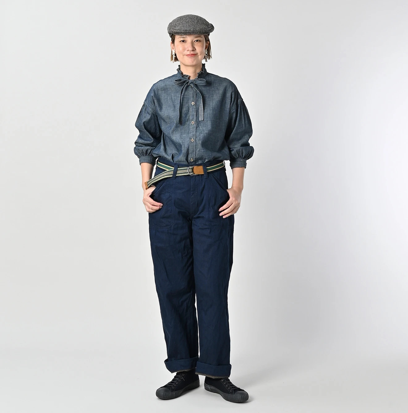 45R（フォーティファイブアール）| 大麦デニムの908ペインターパンツ