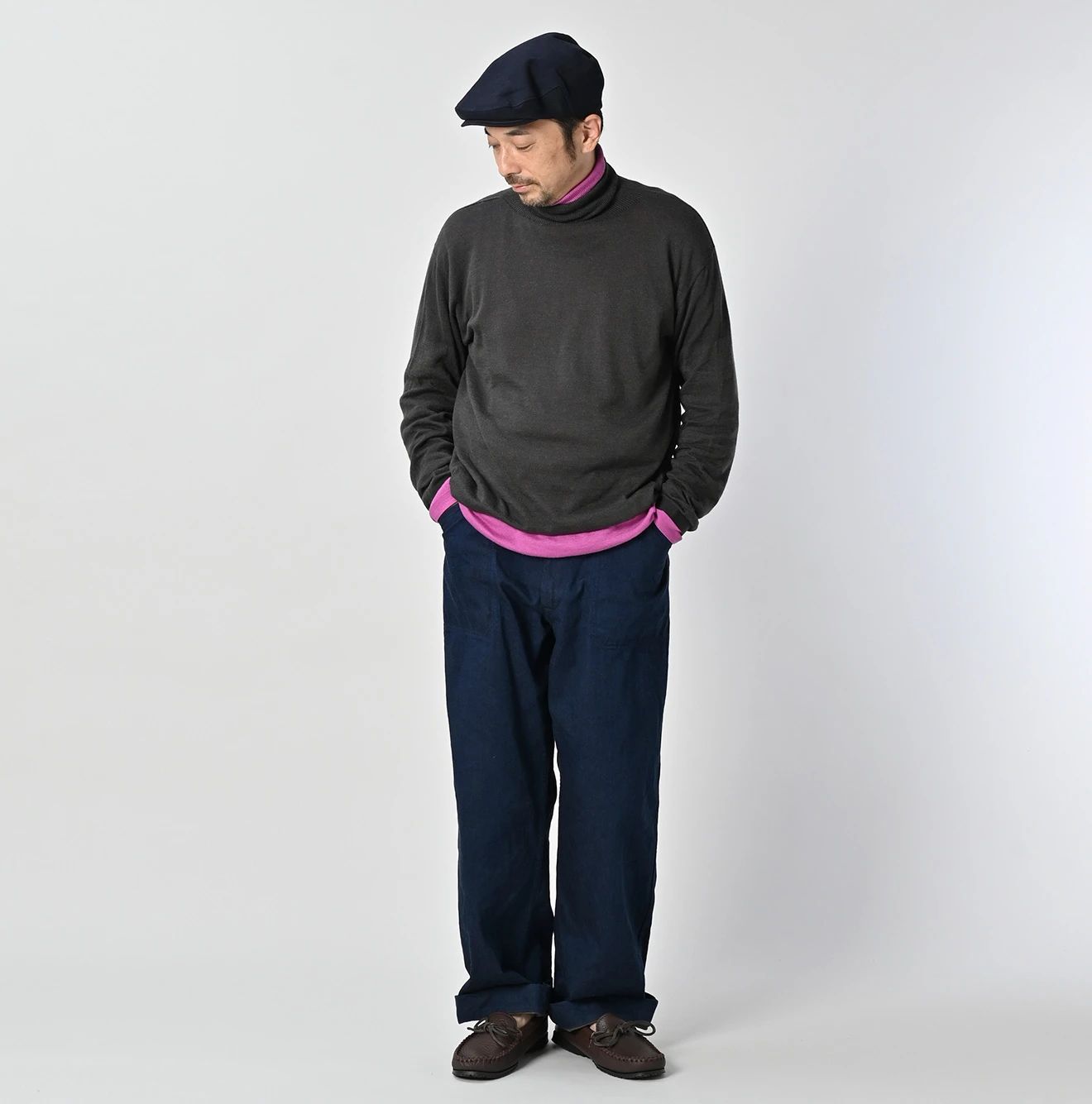 45R（フォーティファイブアール）| 大麦デニムの908ペインターパンツ
