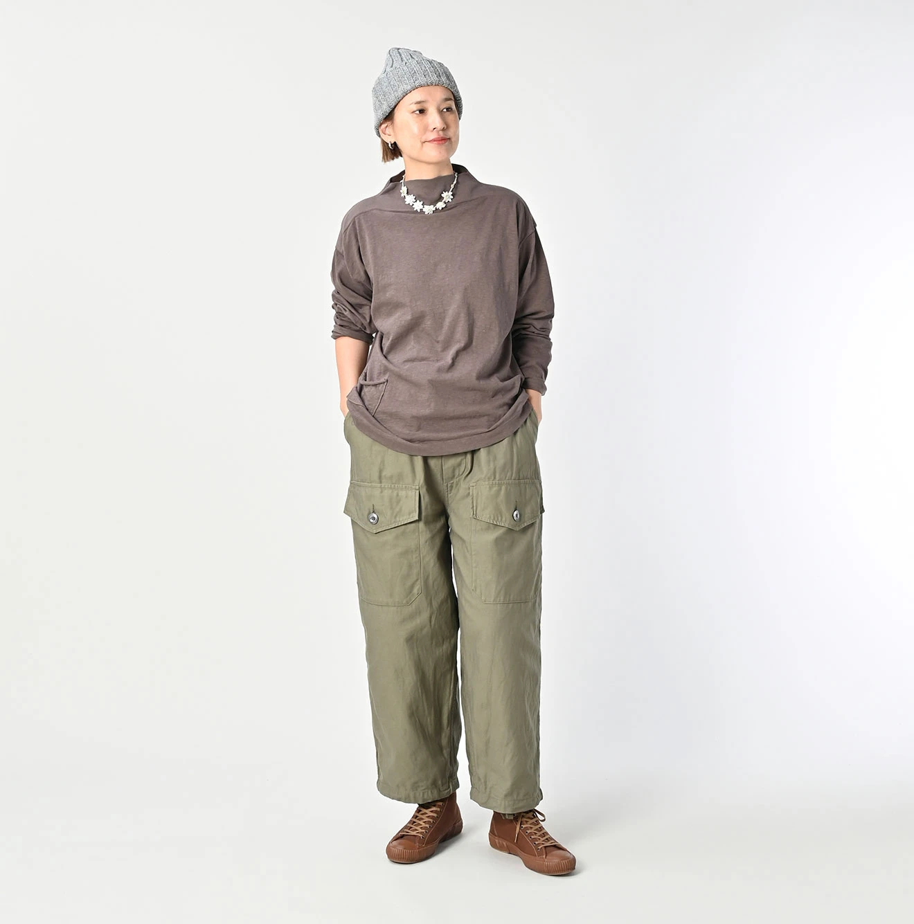 45R（フォーティファイブアール）| 天竺の908馬モック Long Sleeve