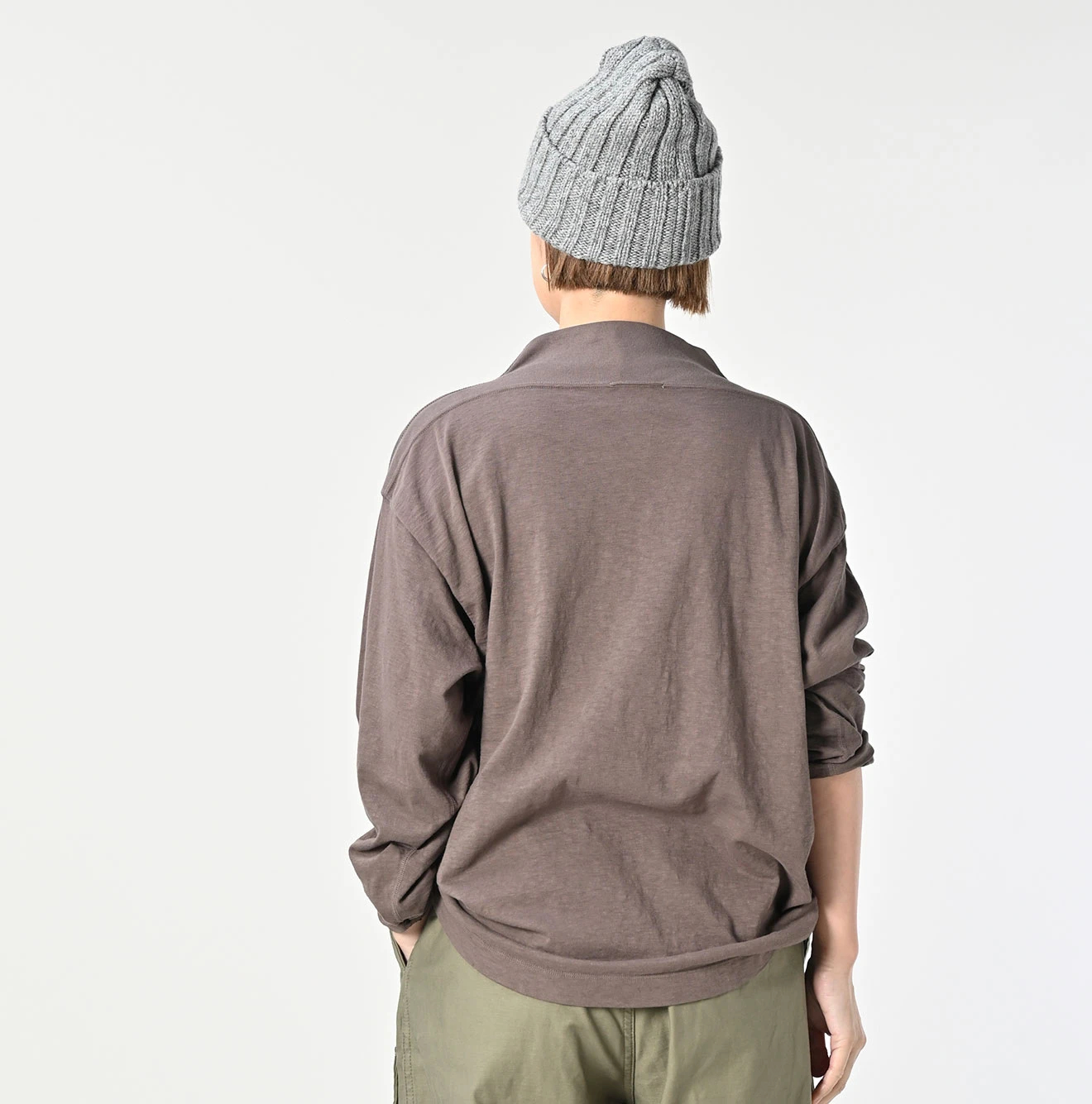 45R（フォーティファイブアール）| 天竺の908馬モック Long Sleeve