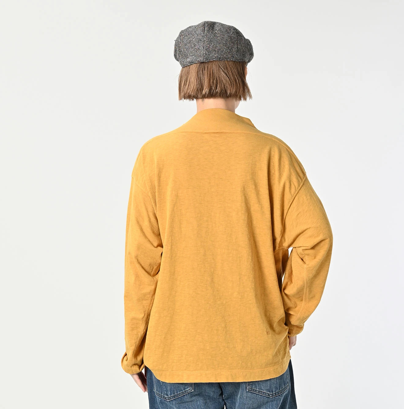 45R（フォーティファイブアール）| 天竺の908馬モック（45草染） Long