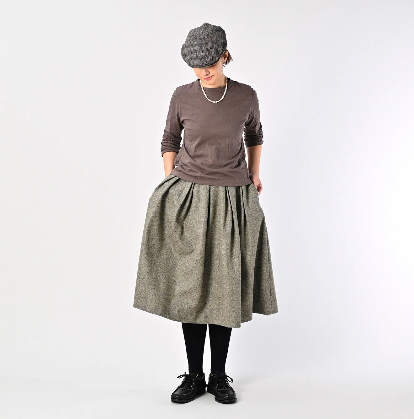 45R(フォーティファイブアール) |天竺の四角Tシャツ