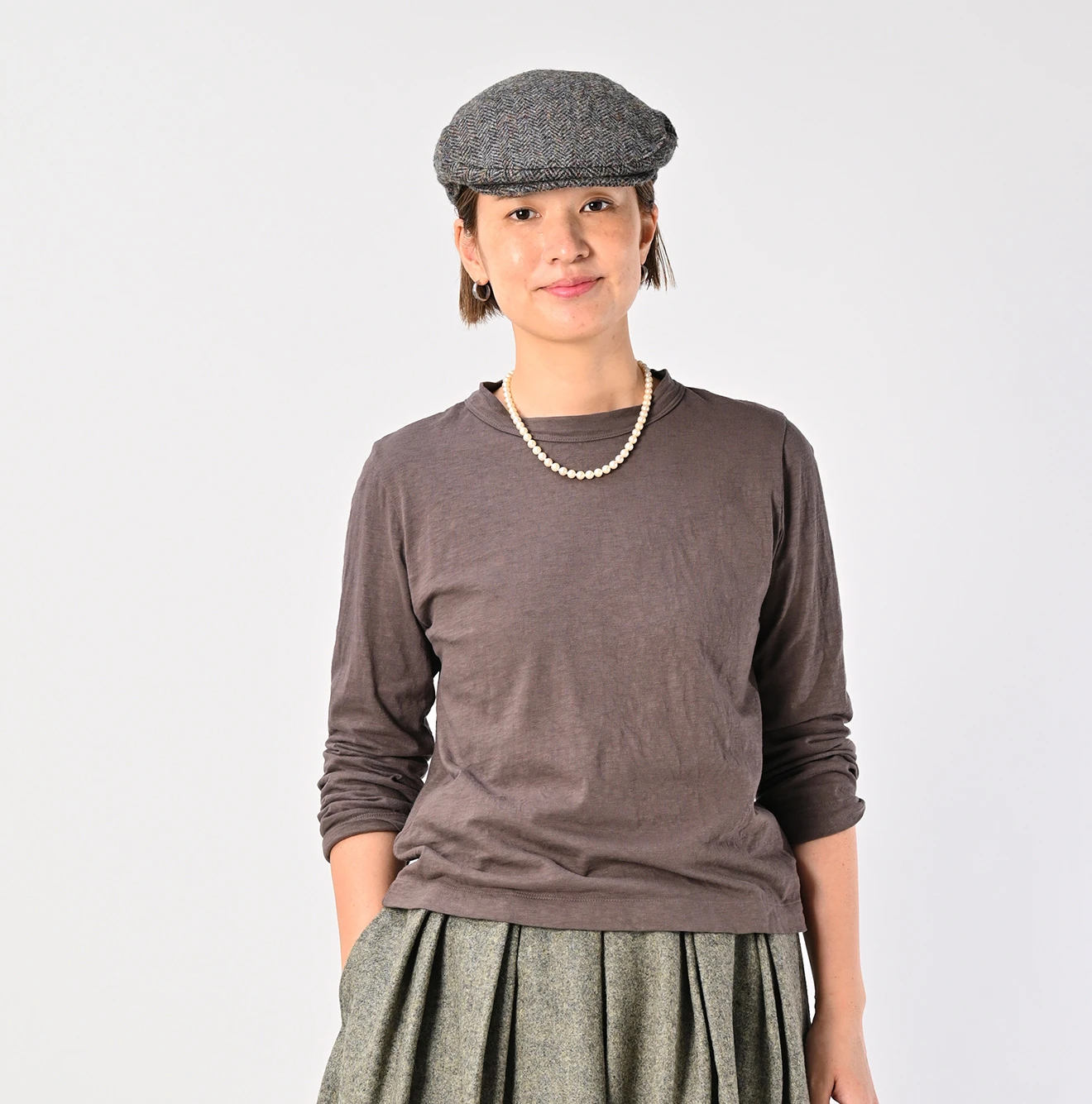 45R(フォーティファイブアール) |天竺の四角Tシャツ