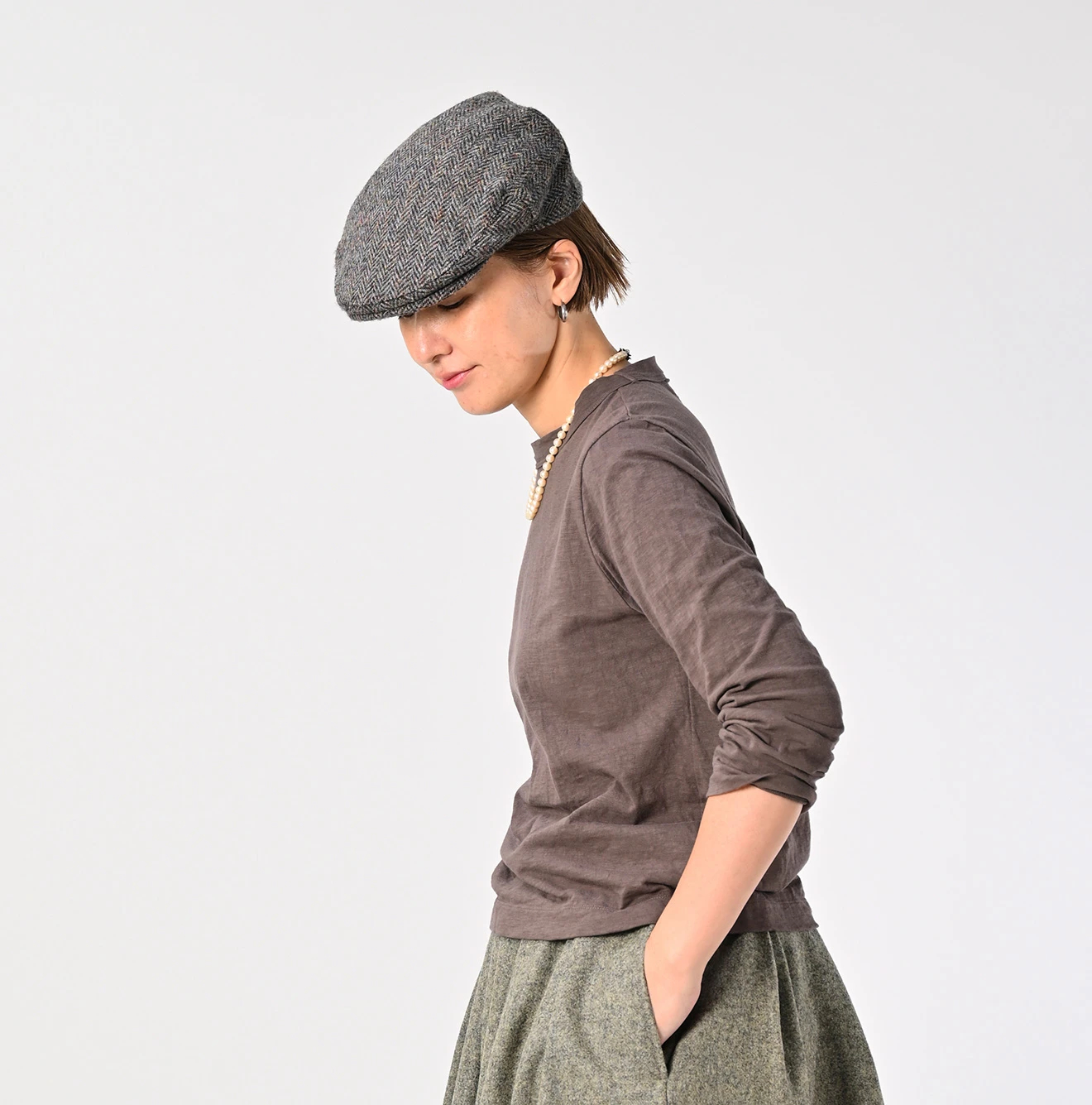 45R(フォーティファイブアール) |天竺の四角Tシャツ