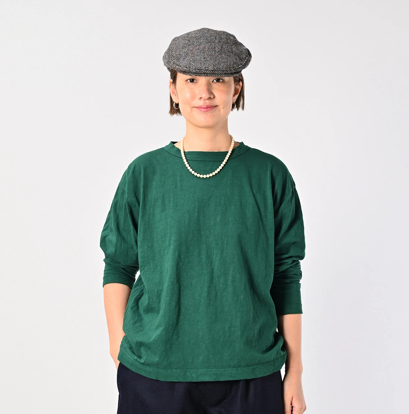 45R(フォーティファイブアール) |天竺の908オーシャン長袖Tシャツ