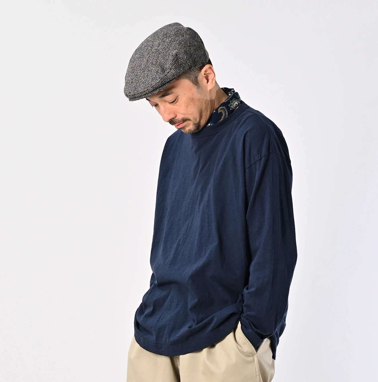 45R(フォーティファイブアール) |天竺の908オーシャン長袖Tシャツ