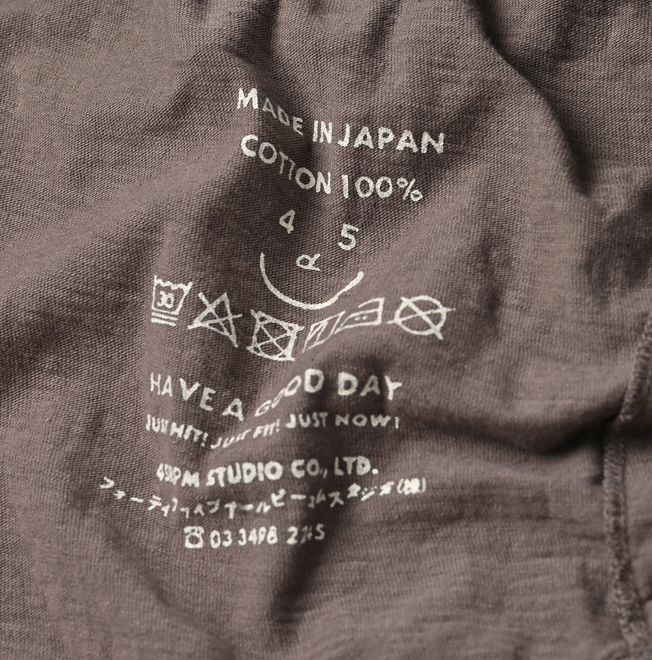 45R(フォーティファイブアール) |天竺の908オーシャン長袖Tシャツ