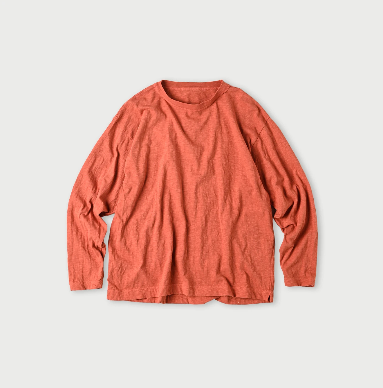 45R 天竺の908長袖オーシャンTシャツ サイズ３　M　新品 45R｜天竺の908オーシャン長袖Tシャツ(草木染め) | Rakuten Fashion