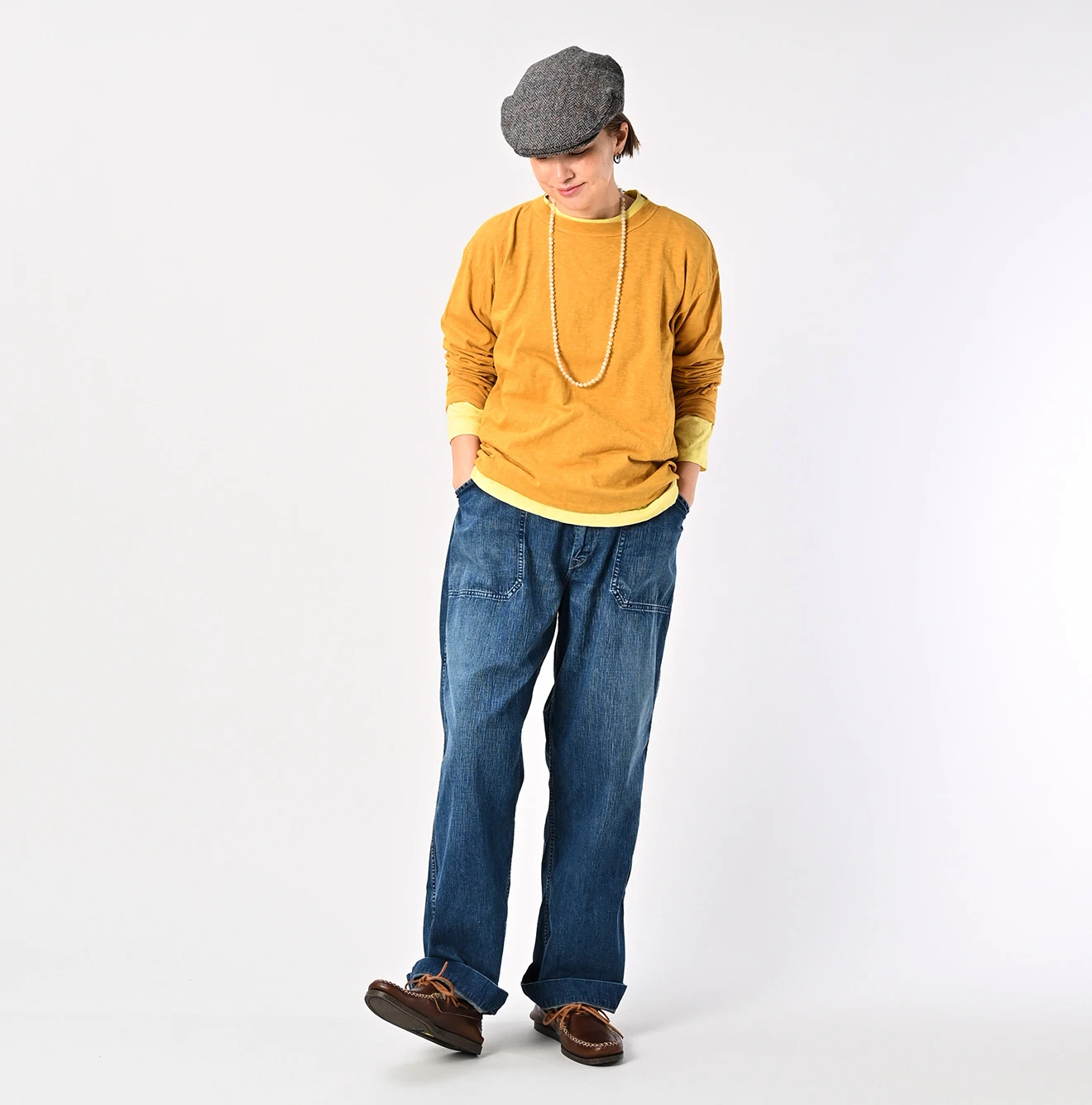 45R（フォーティファイブアール）| 天竺の908オーシャン長袖Tシャツ
