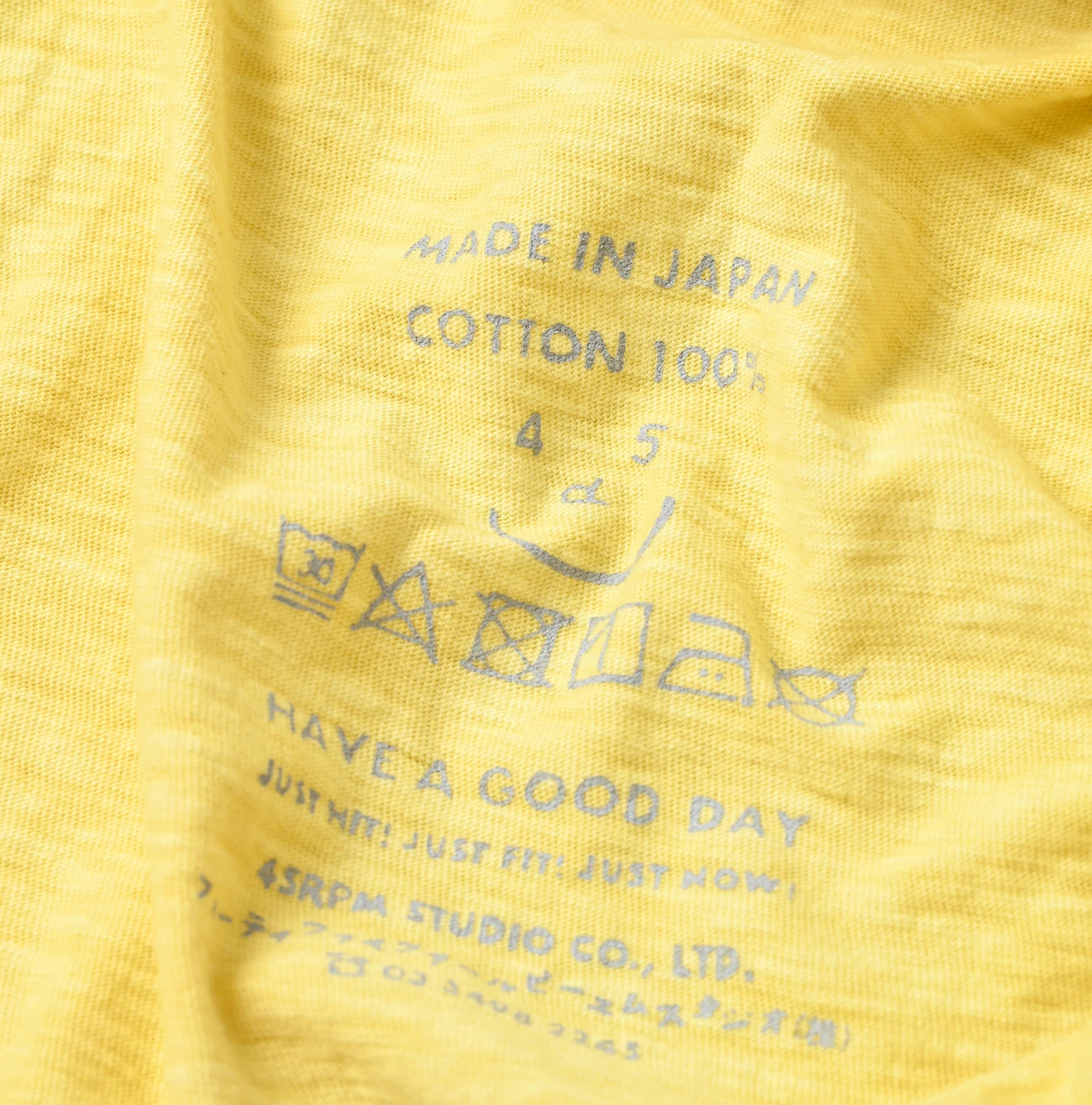 45R（フォーティファイブアール）| 天竺の908オーシャン長袖Tシャツ