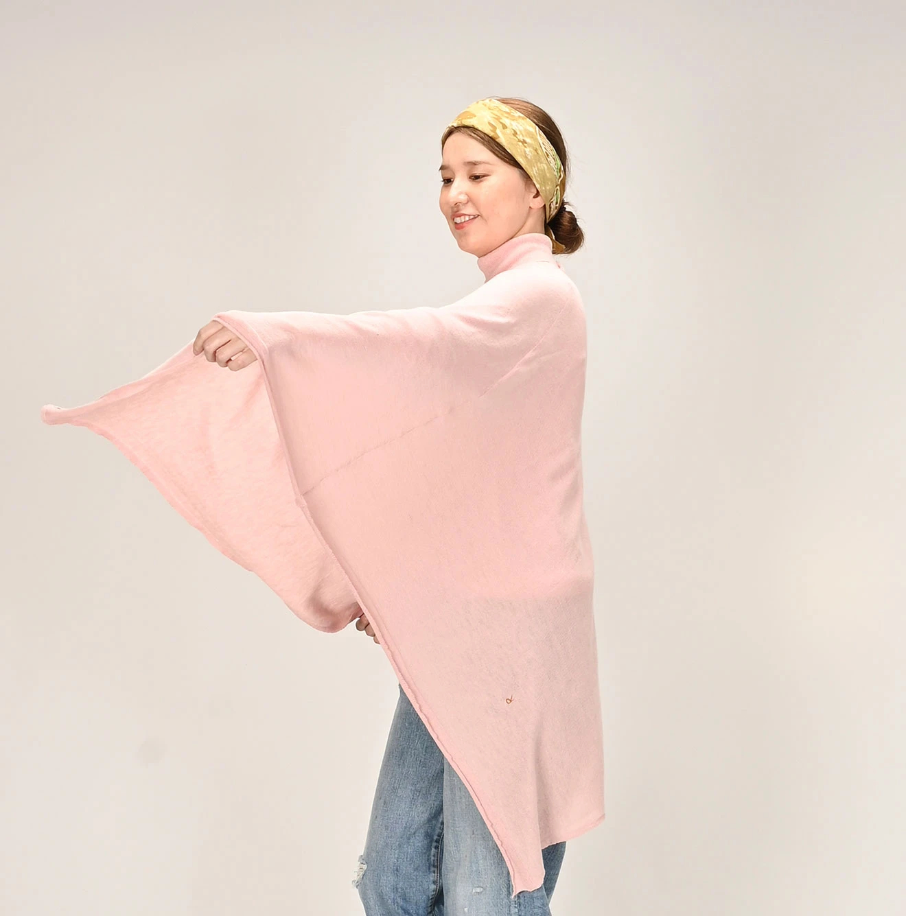 45R ハンドメイドポンチョ 45R（フォーティファイブアール）| 超ガーゼのポンチョ Stole | 公式