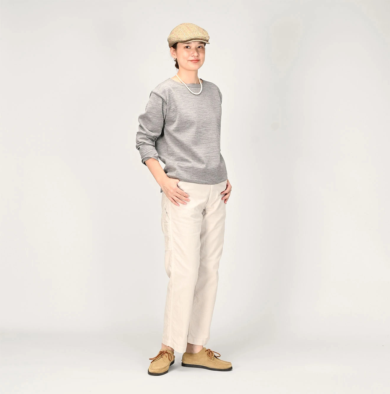 45R(フォーティファイブアール) |USモーニットソーの908バスクTシャツ