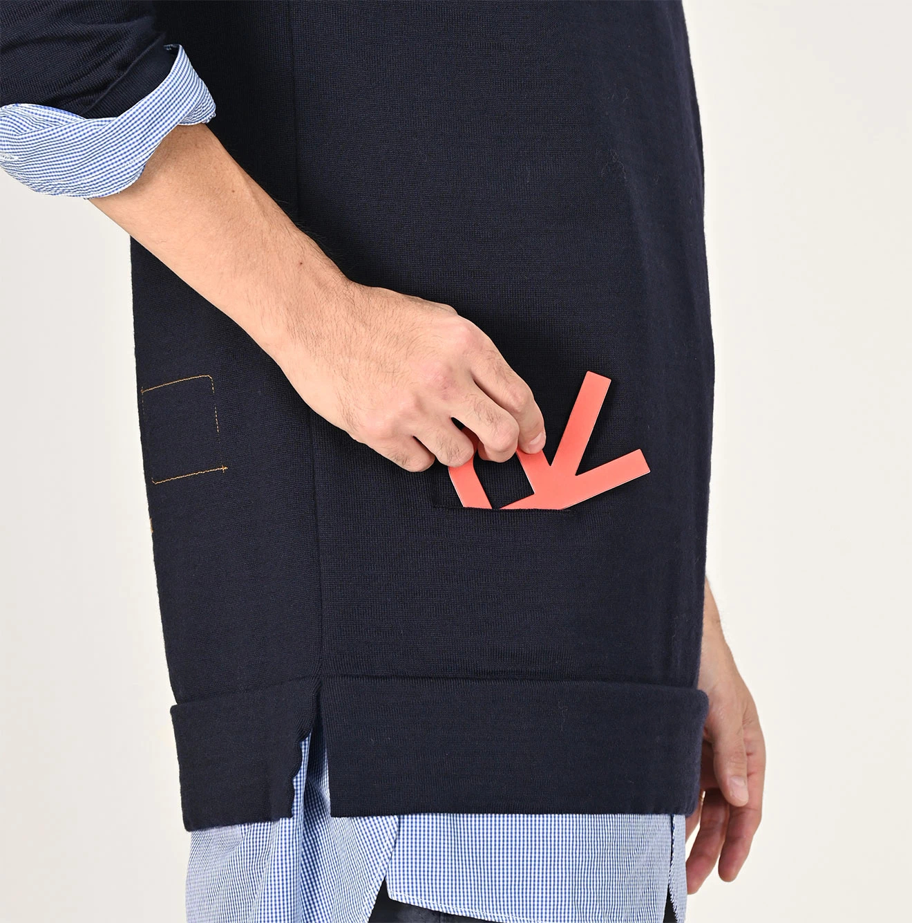 45R(フォーティファイブアール) |USモーニットソーの908バスクTシャツ