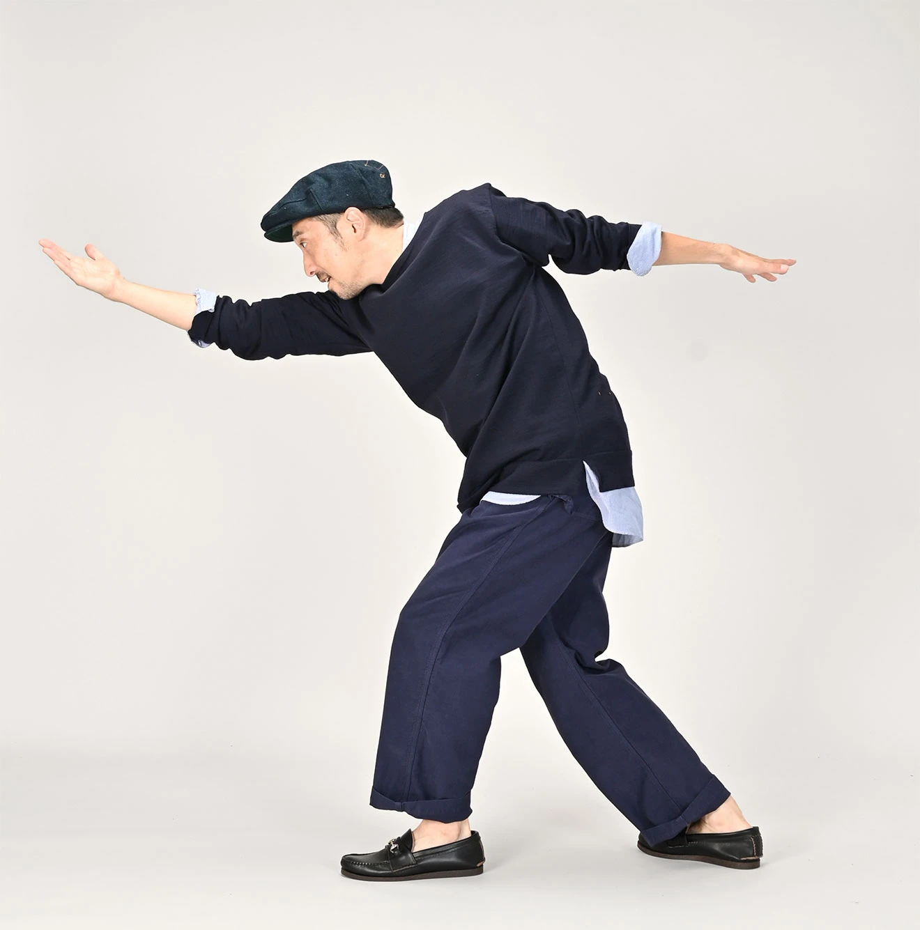 45R(フォーティファイブアール) |USモーニットソーの908バスクTシャツ