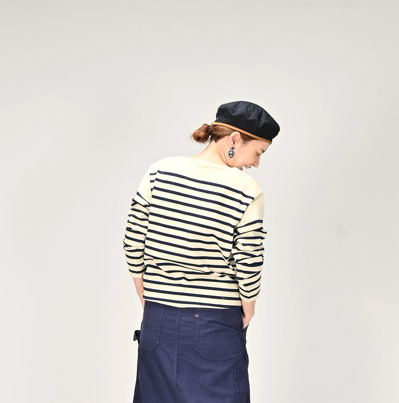 45R(フォーティファイブアール) |USモーニットソーの908バスクTシャツ