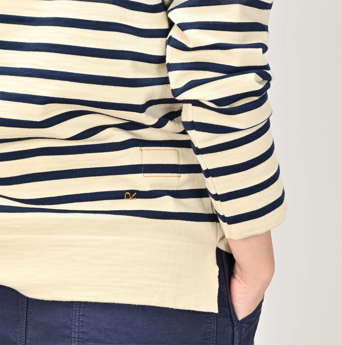 45R(フォーティファイブアール) |USモーニットソーの908バスクTシャツ