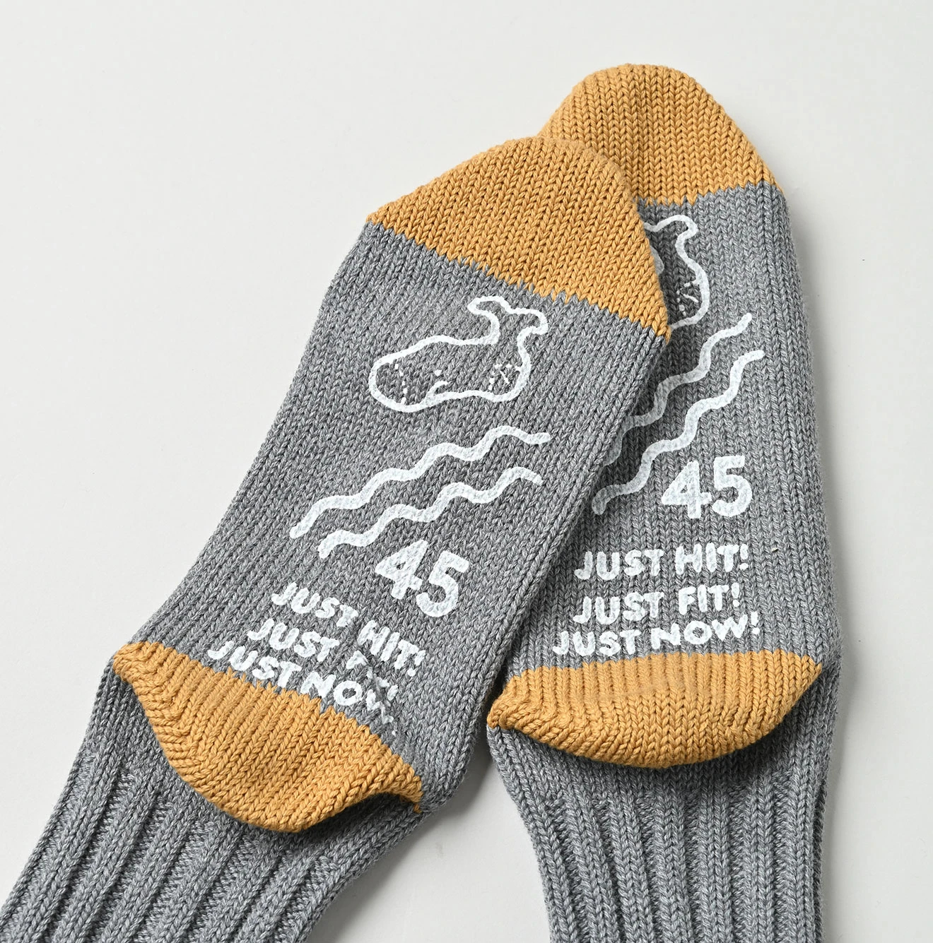 45R(フォーティファイブアール) |ローゲージのソックス