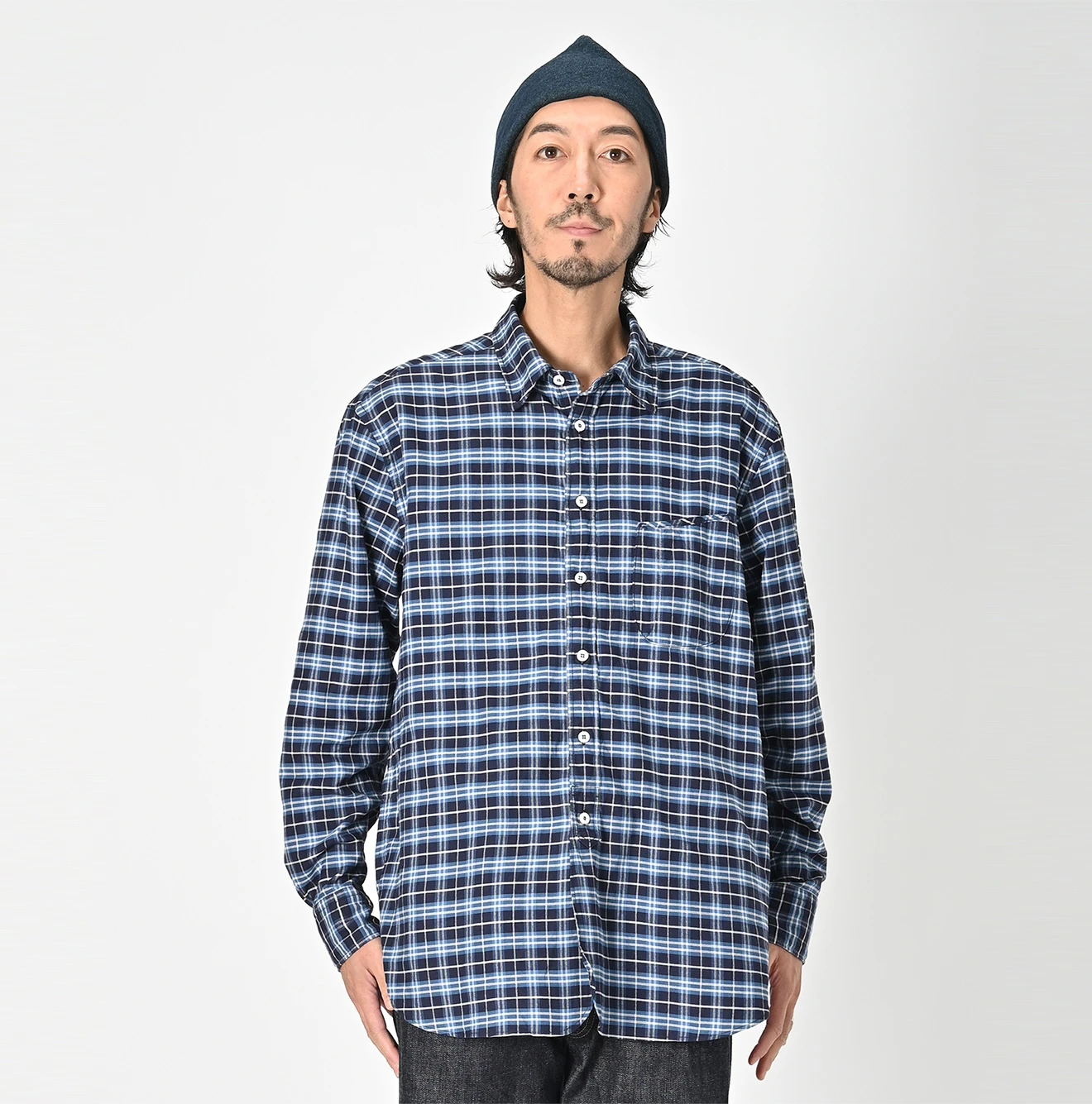 45R(フォーティファイブアール) |薄オックスの908ローファーシャツ