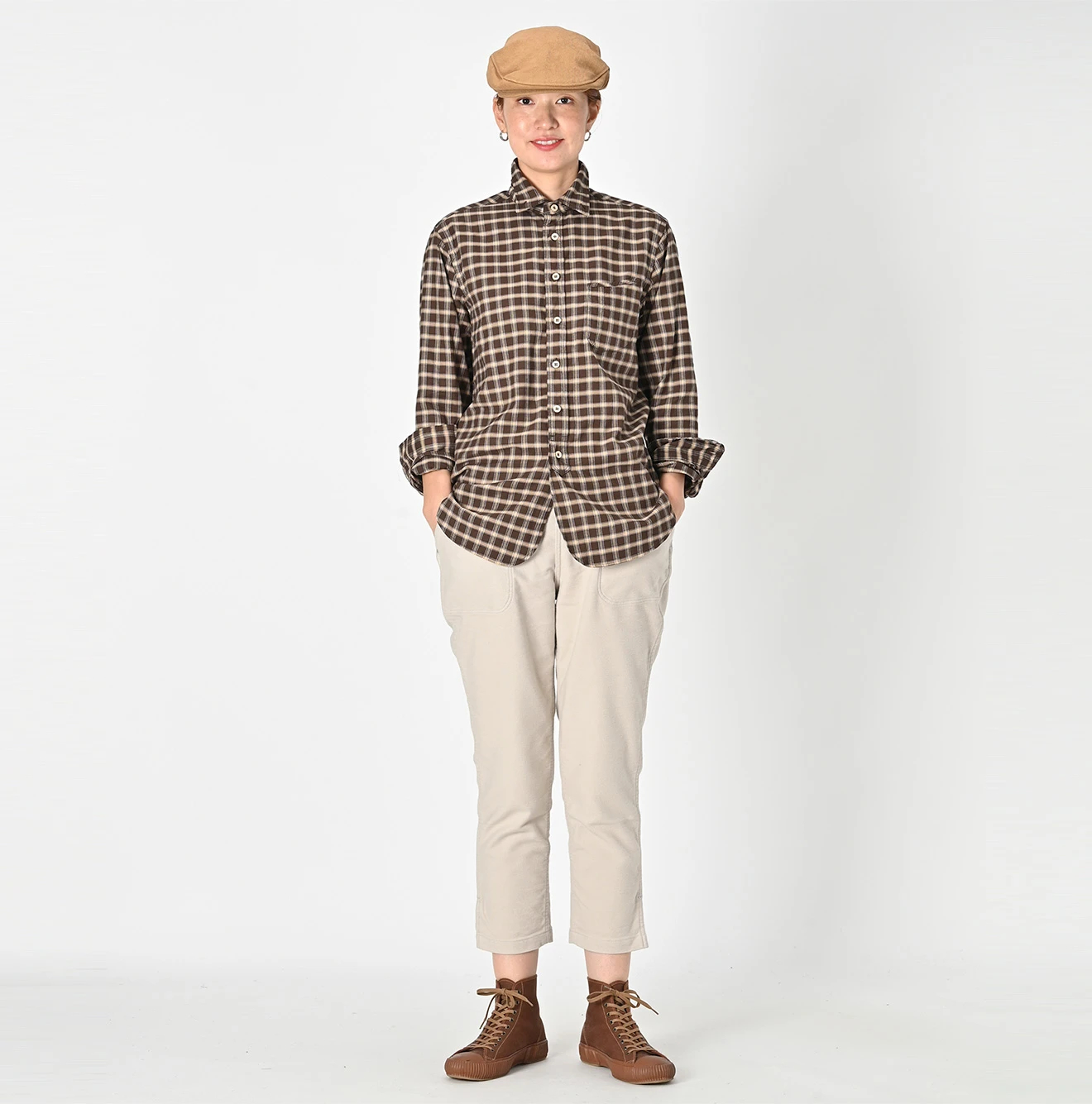 45R(フォーティファイブアール) |薄オックスの908ローファーシャツ