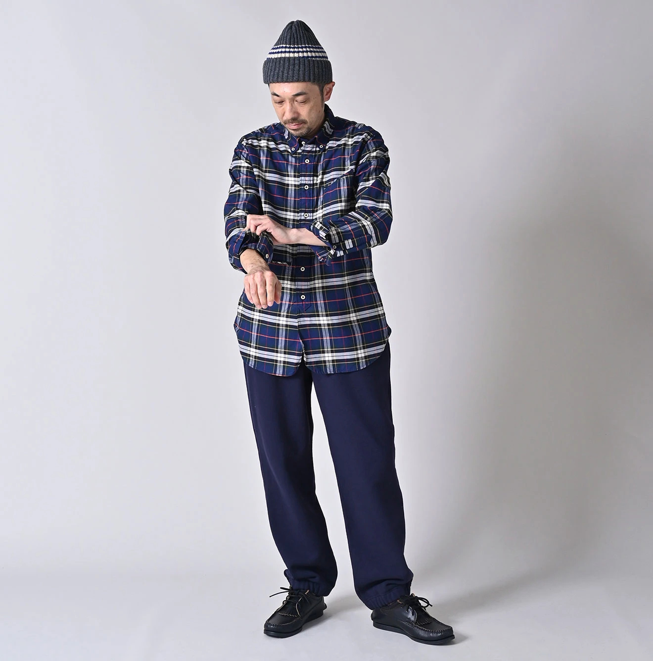 45R(フォーティファイブアール) |504オックスの908ローファーボタンダウンシャツ