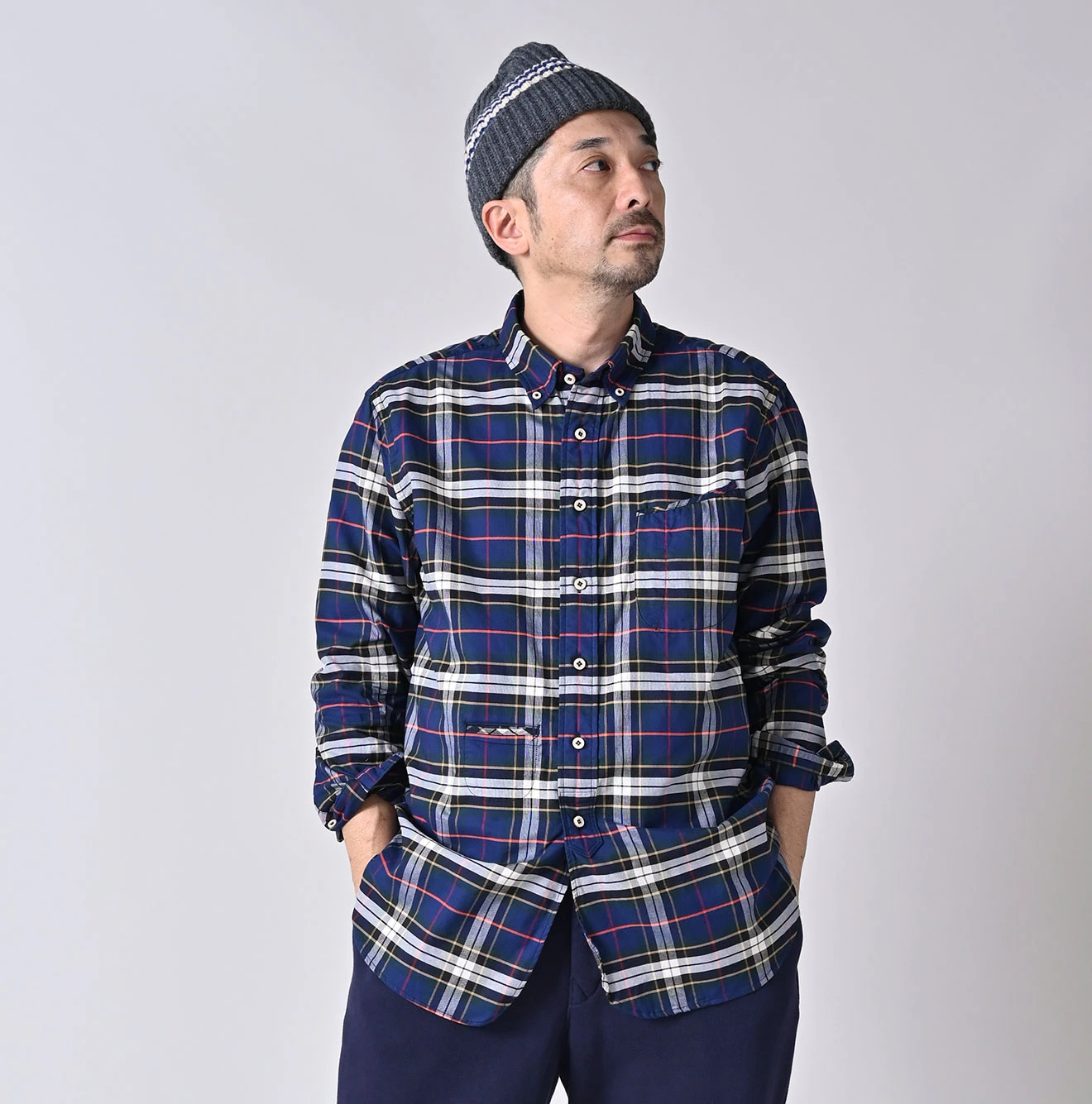 45R(フォーティファイブアール) |504オックスの908ローファーボタンダウンシャツ