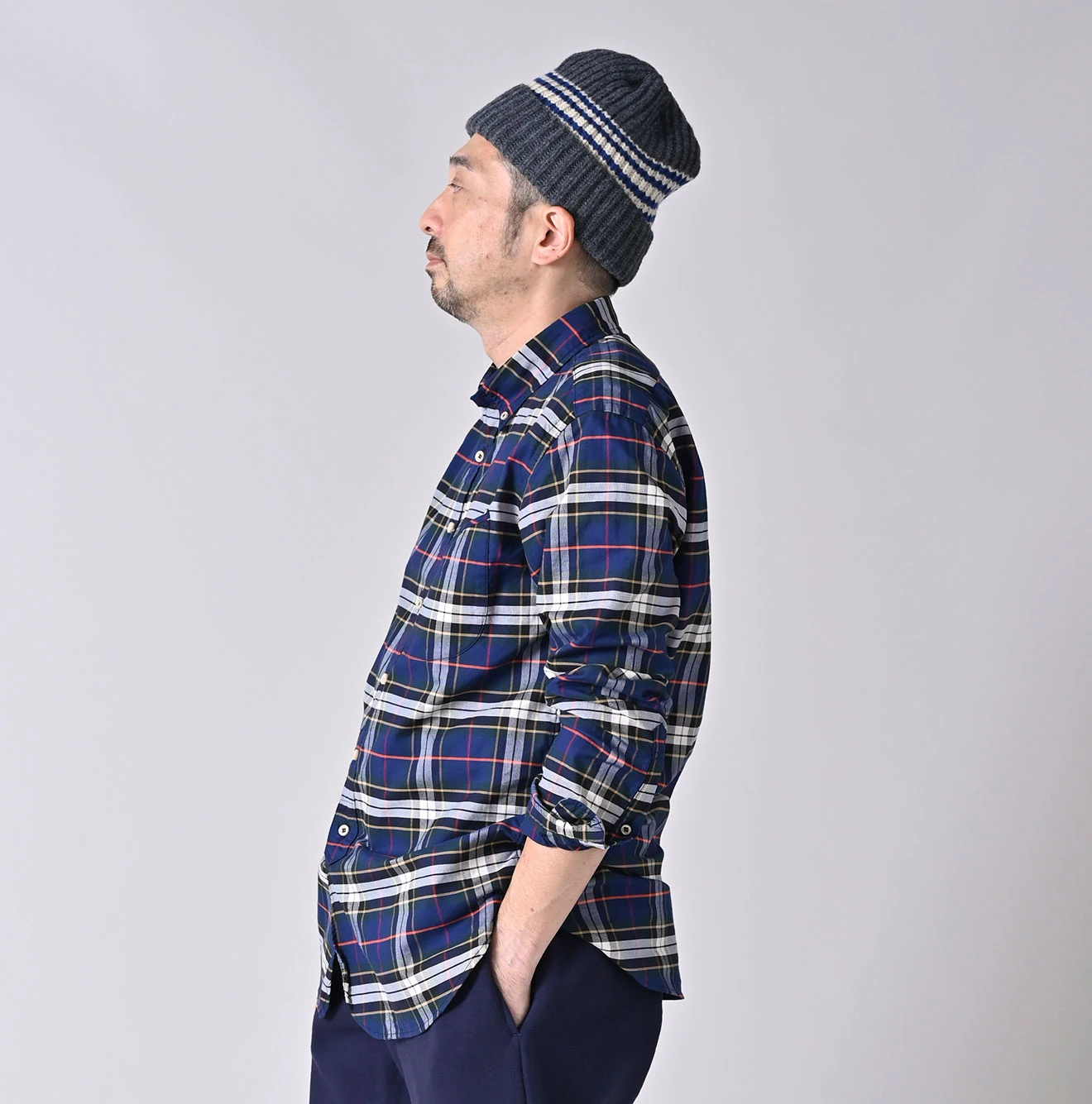 45R(フォーティファイブアール) |504オックスの908ローファーボタンダウンシャツ