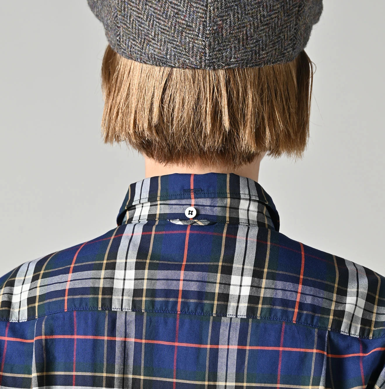 45R(フォーティファイブアール) |504オックスのタックボタンダウンオーシャンブラウス