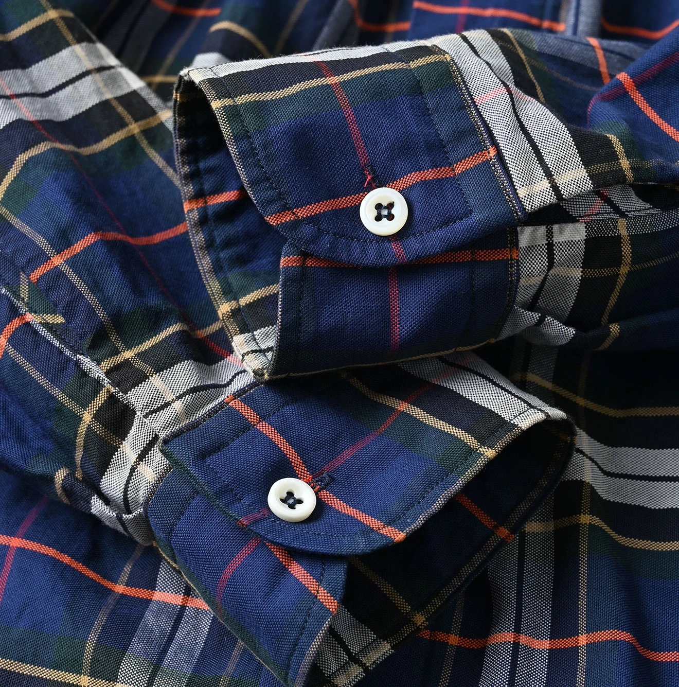 45R(フォーティファイブアール) |504オックスのタックボタンダウンオーシャンブラウス