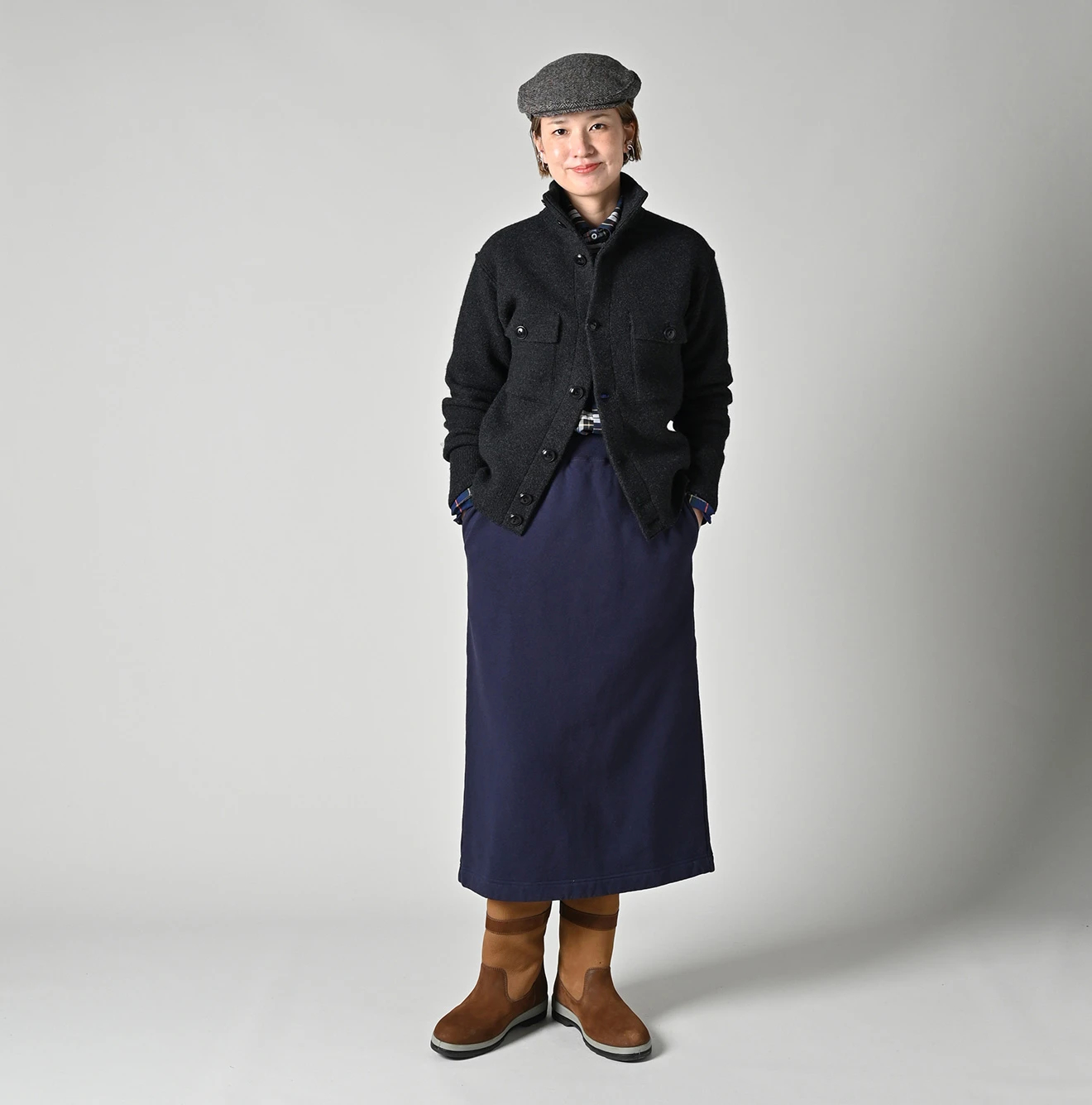 45R（フォーティファイブアール）| ヘリテージ裏毛のスカート Skirt