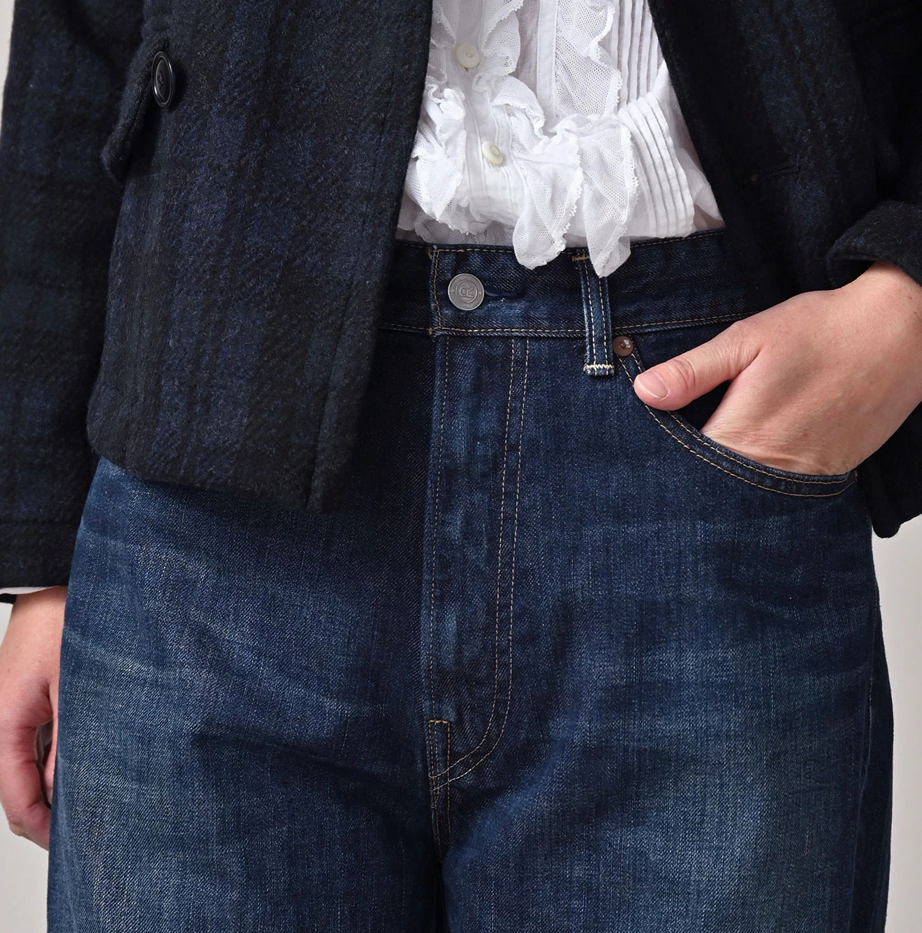 45R(フォーティファイブアール) |ライ麦デニムのシャルロット5（焦）