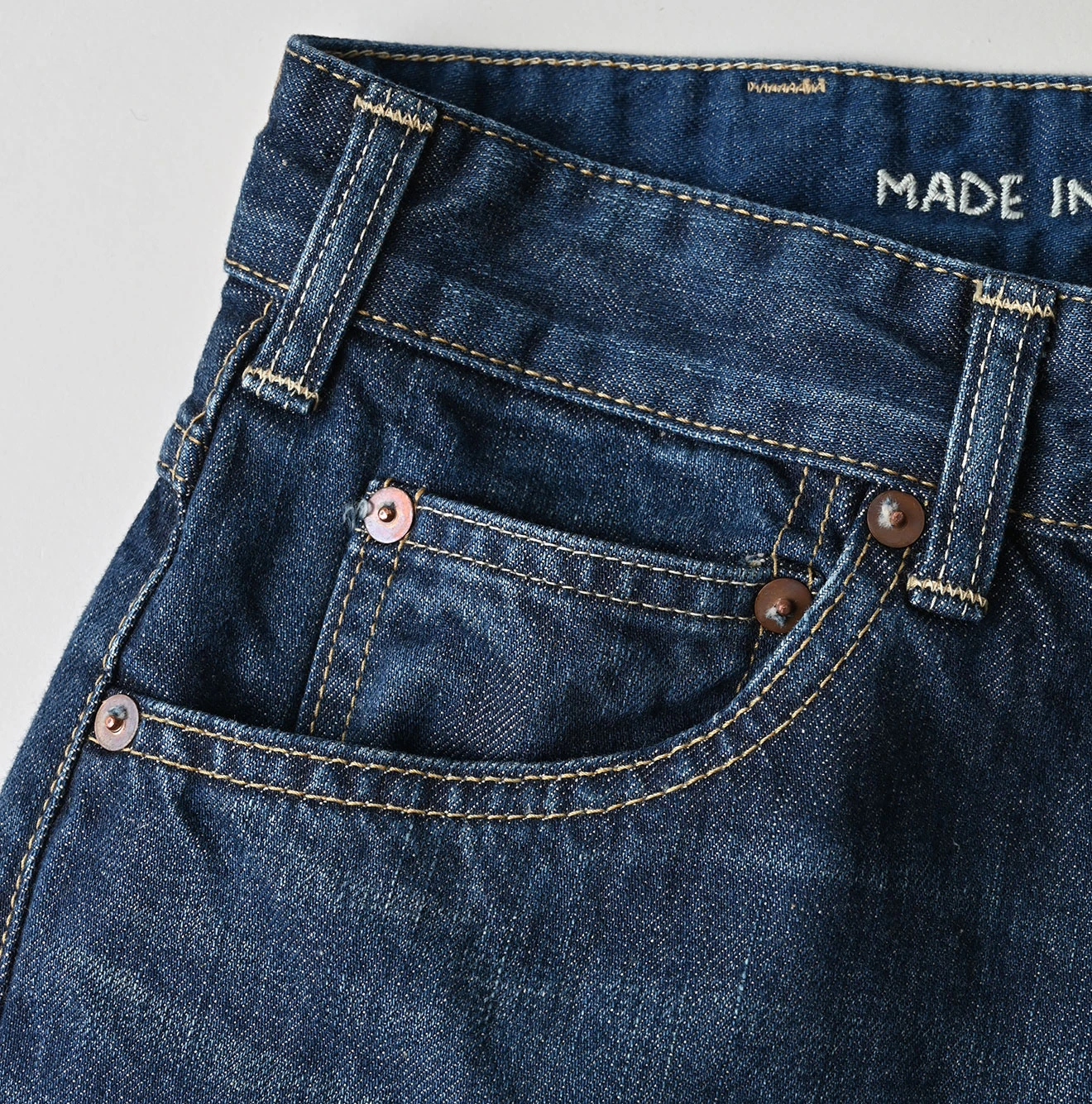 45R(フォーティファイブアール) |ライ麦デニムのシャルロット5（焦）