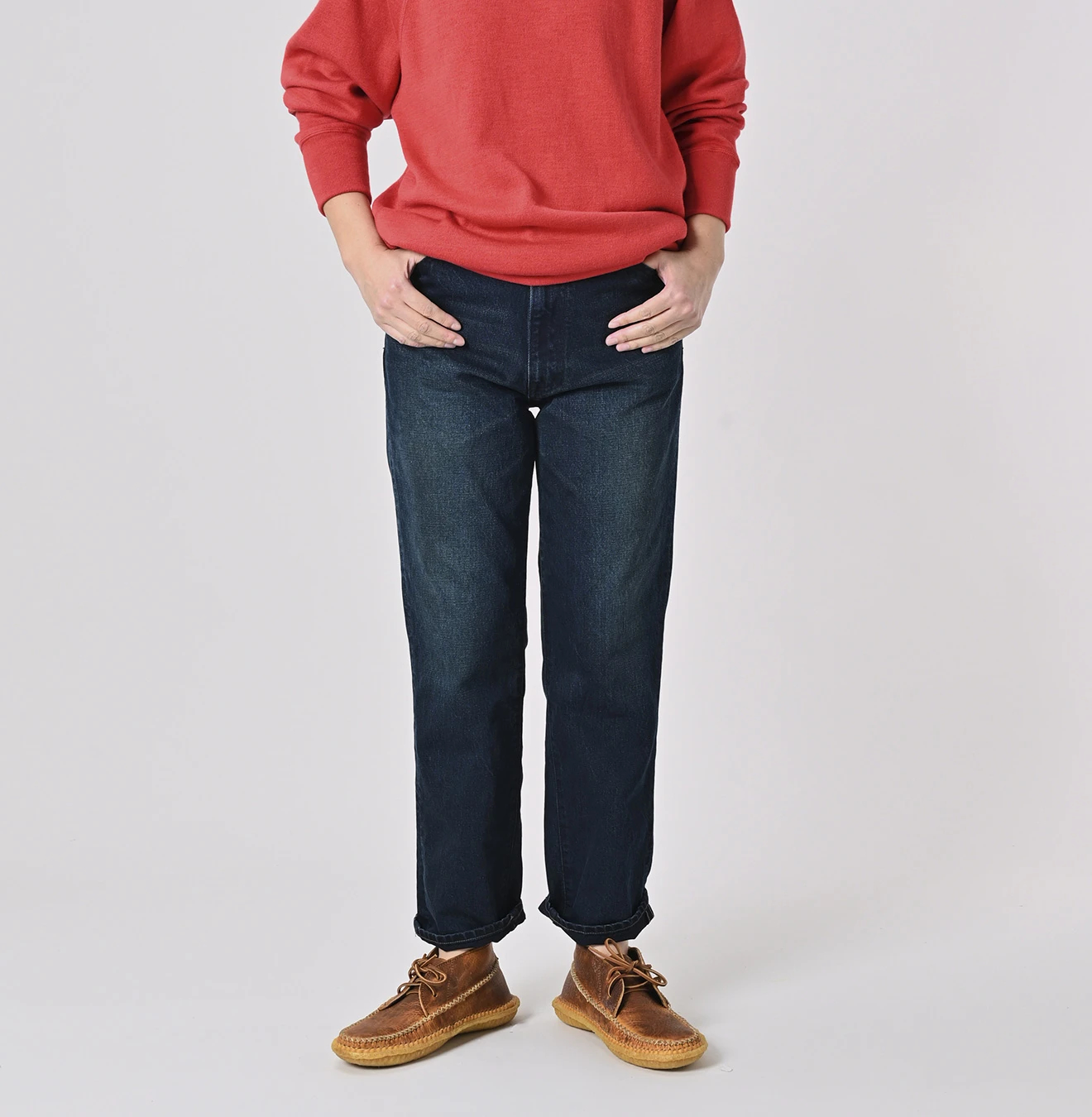 45R(フォーティファイブアール) |おこめデニムの納戸納戸クロスビー5（焦）