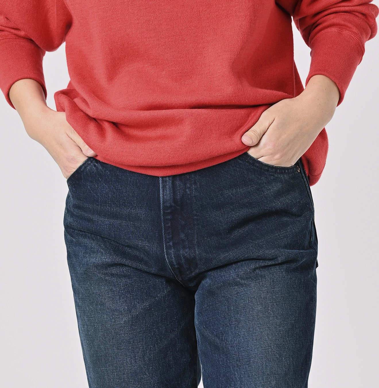 45R(フォーティファイブアール) |おこめデニムの納戸納戸クロスビー5（焦）