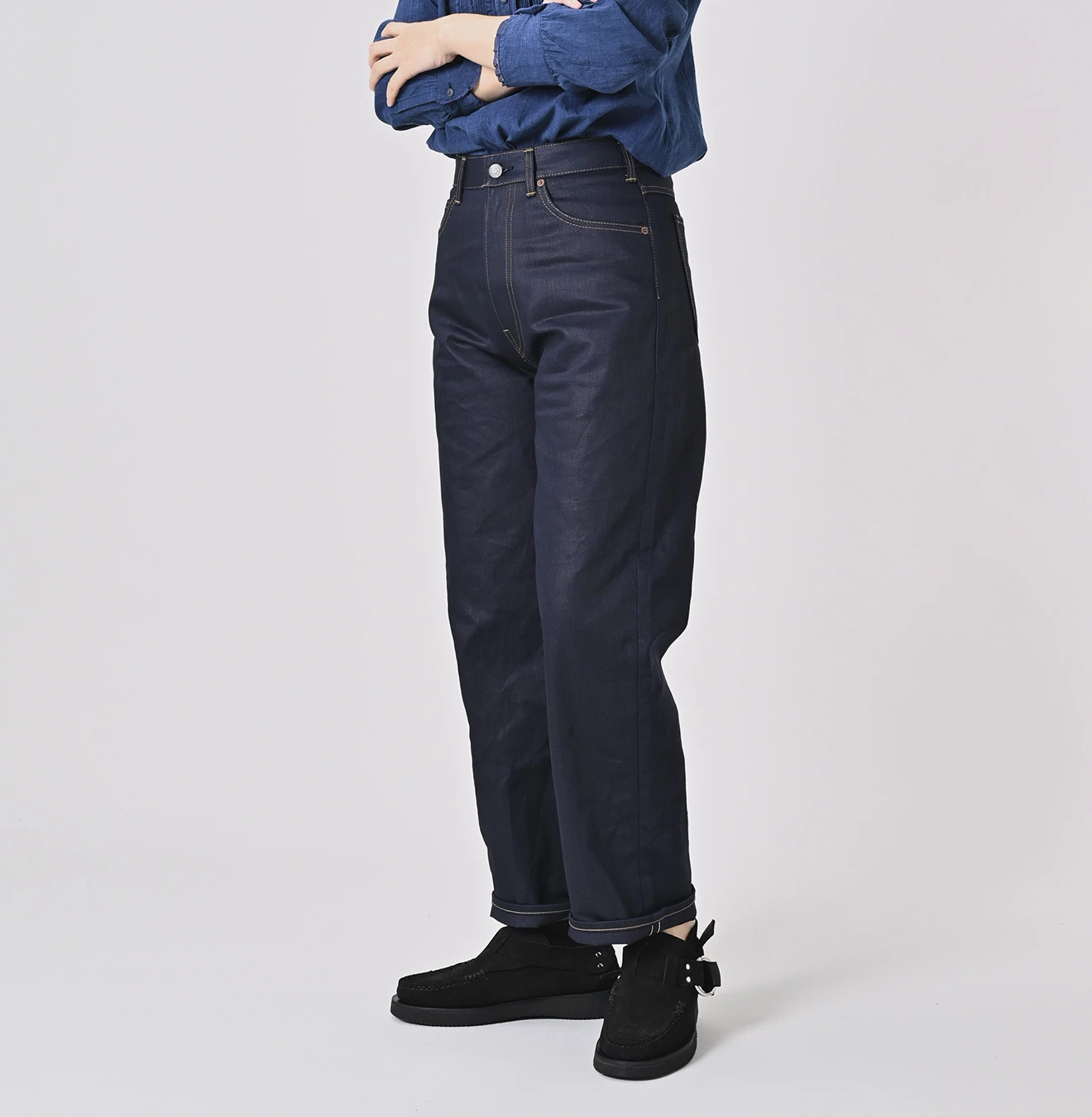 45R(フォーティファイブアール) |ライ麦デニムの納戸納戸シャルロット5（一張羅）