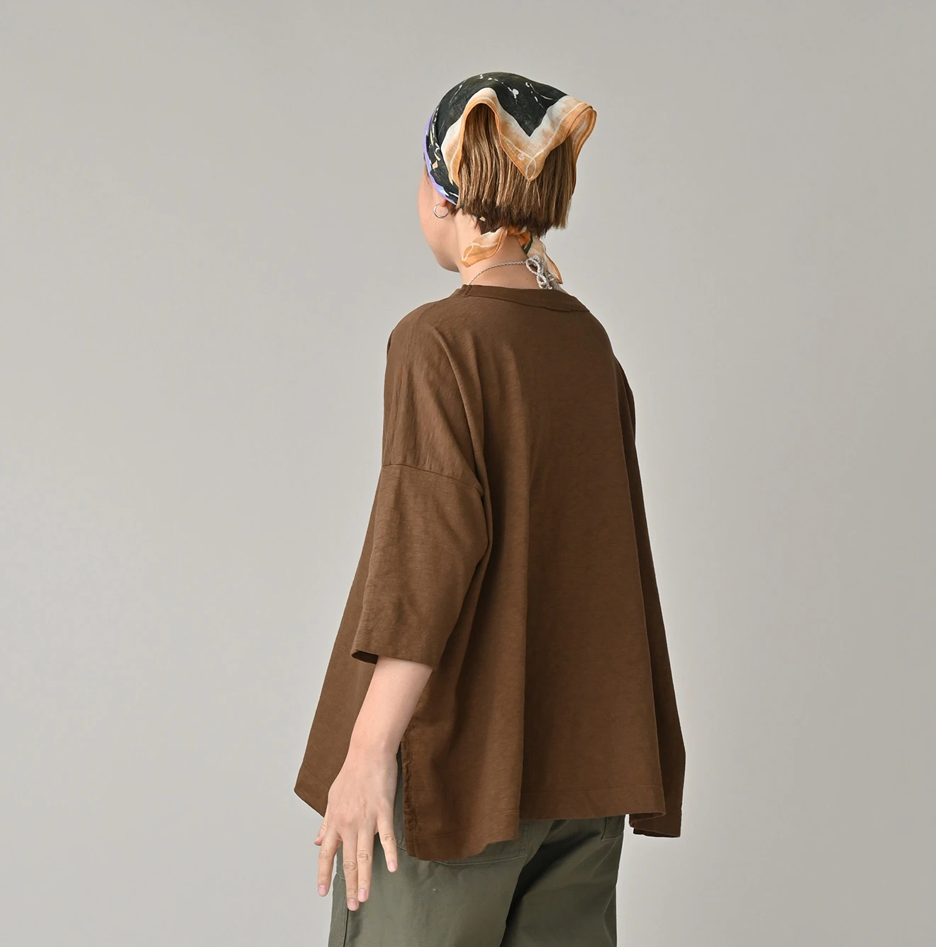 45R（フォーティファイブアール）| 天竺のビッグスリットTシャツ Short