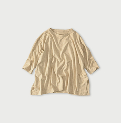 12-リネンベージュトップ