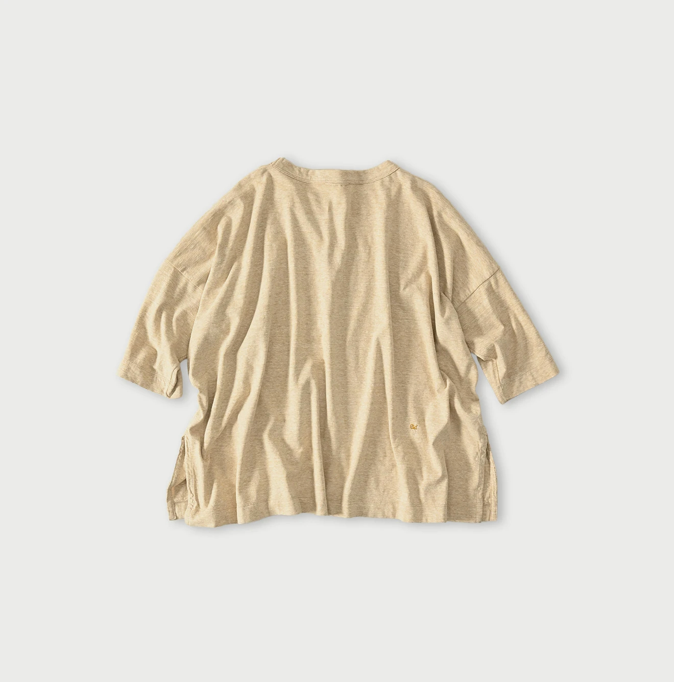 45R(フォーティファイブアール) |天竺のビッグスリットTシャツ（トップ）