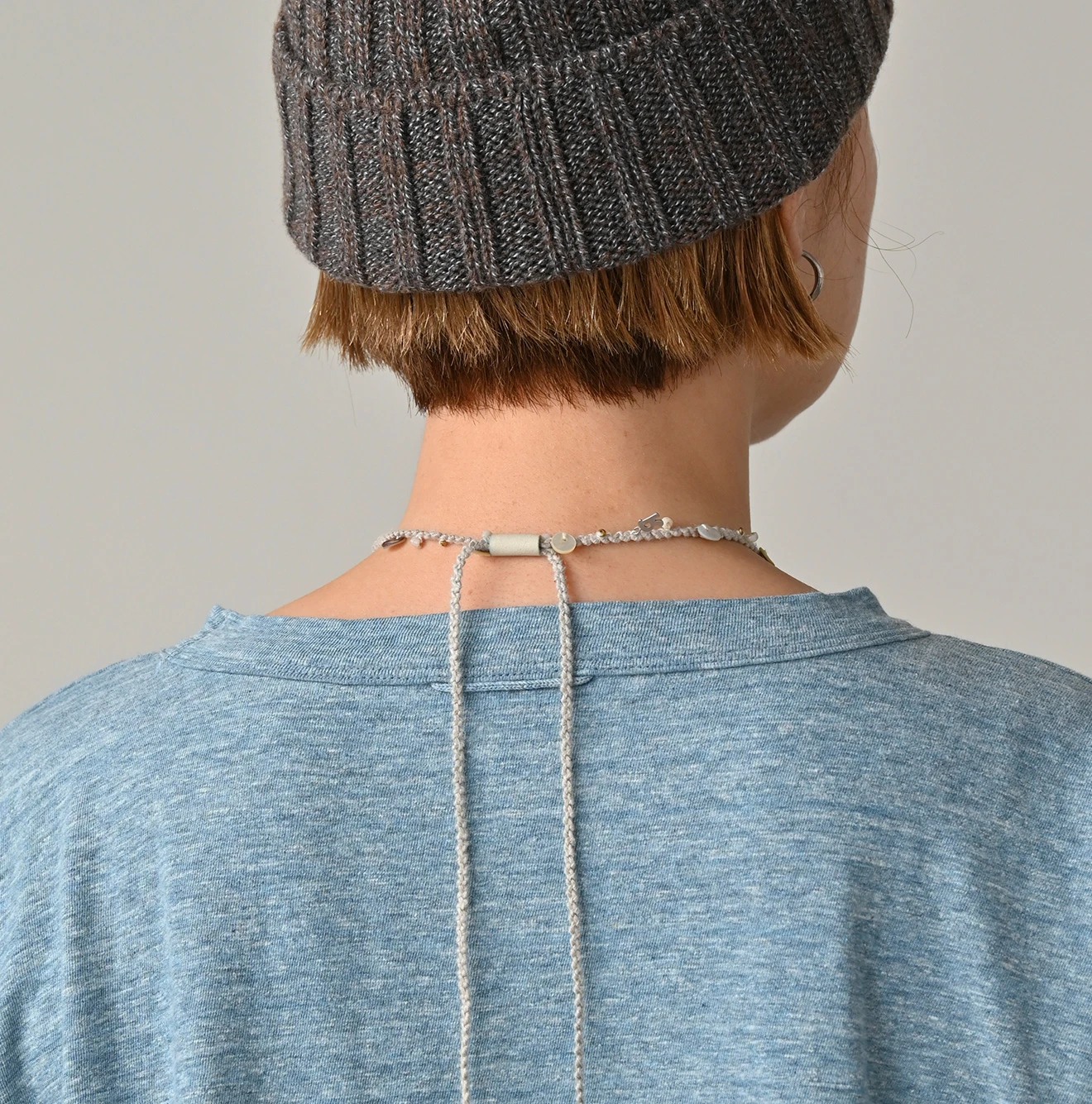 45R(フォーティファイブアール) |天竺のビッグスリットTシャツ（トップ）