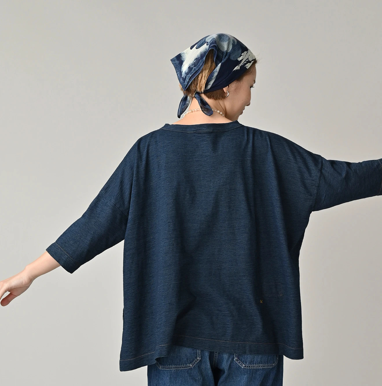 45R（フォーティファイブアール）| 天竺のビッグスリットTシャツ