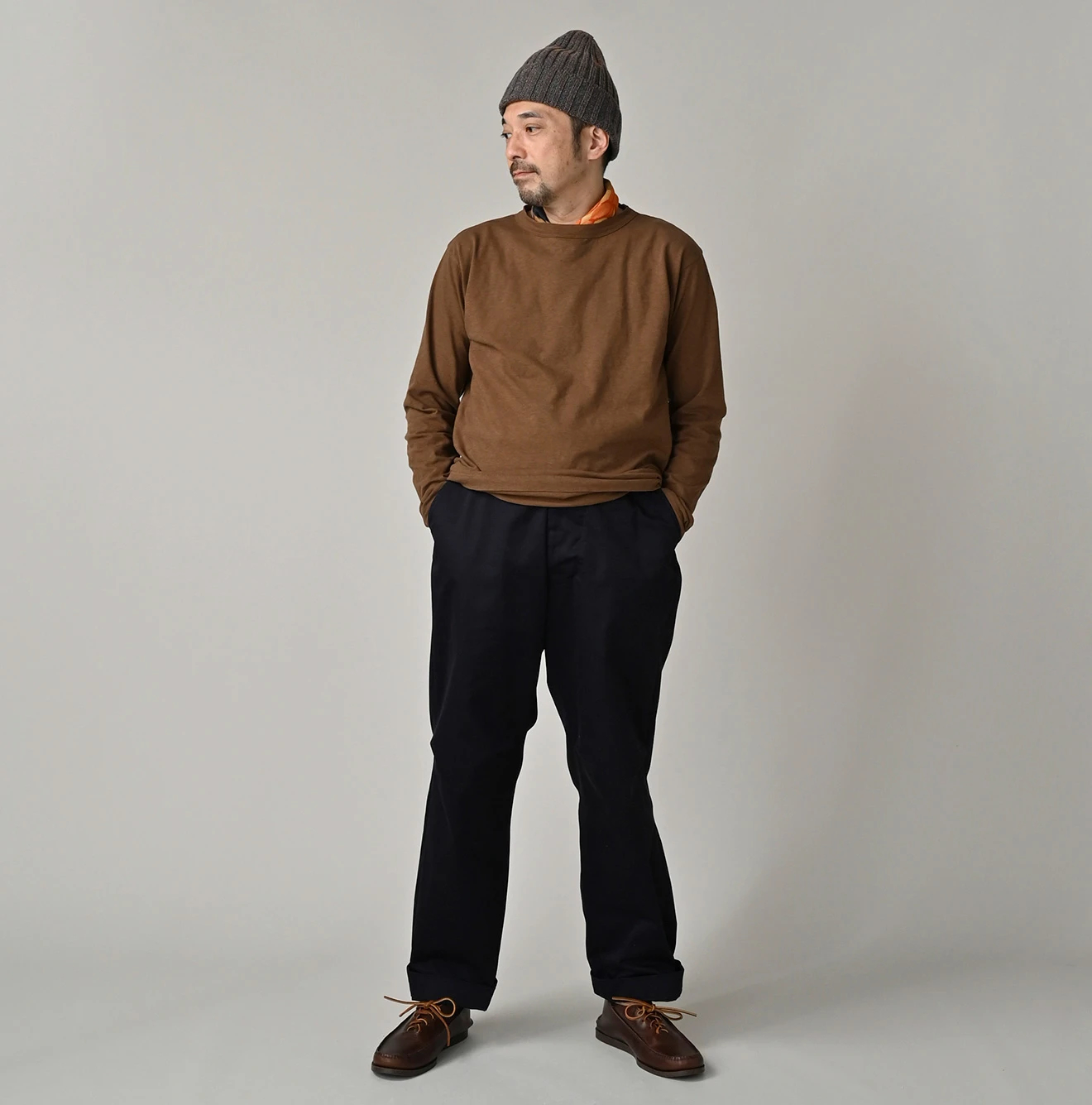 45R（フォーティファイブアール）| 天竺の90845星長袖Tシャツ Long