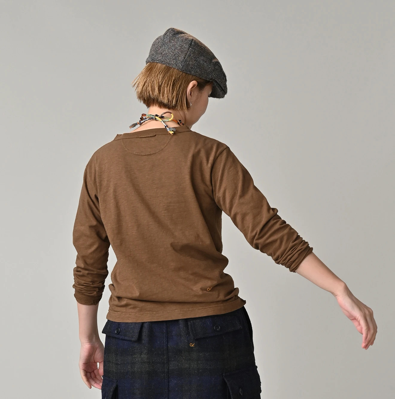 45R（フォーティファイブアール）| 天竺の90845星長袖Tシャツ Long